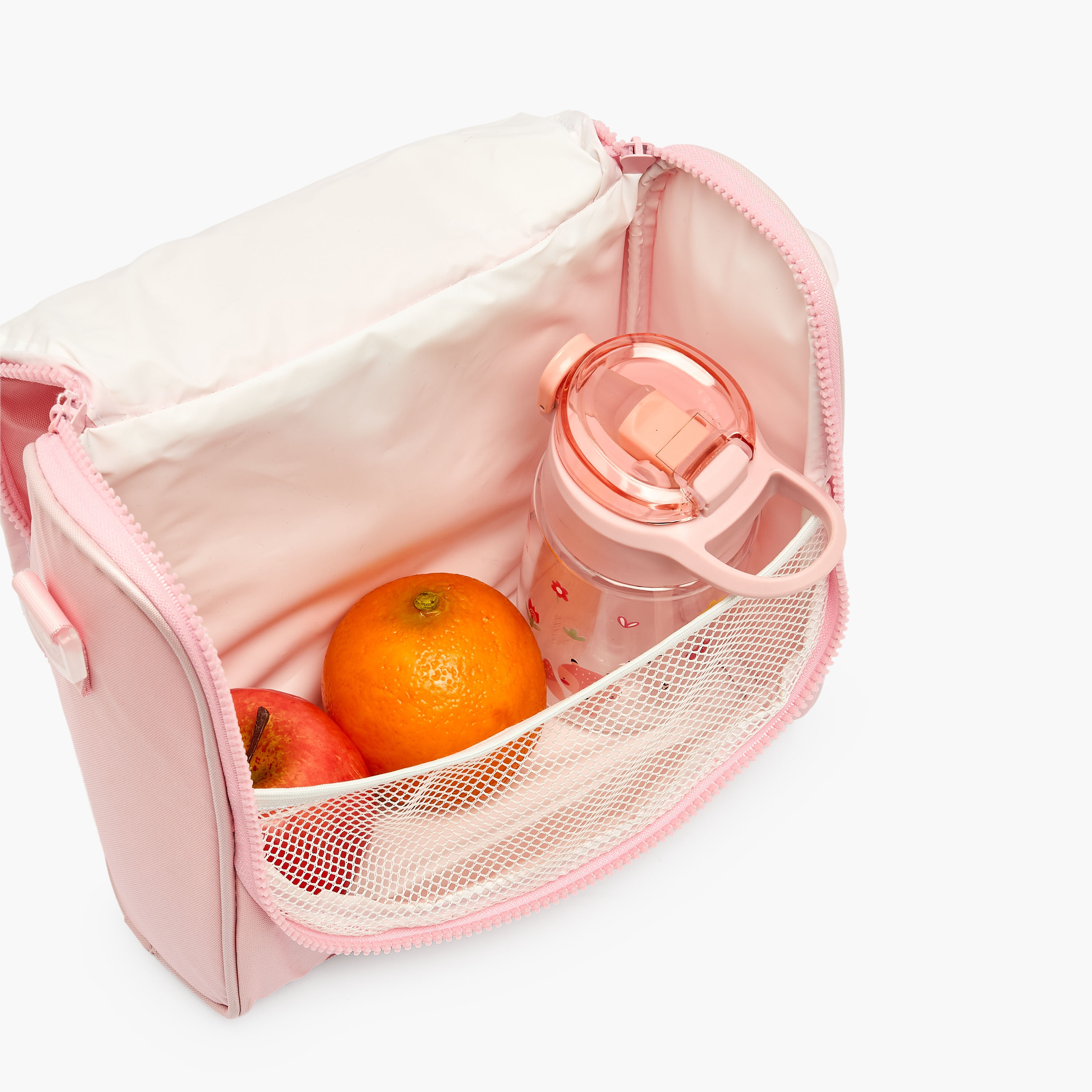 MARSHMALLOW Solid Lunch Bag for Girls 8-13 Years with Detachable Strap-school-lunchessentials-lunchbags-image-4