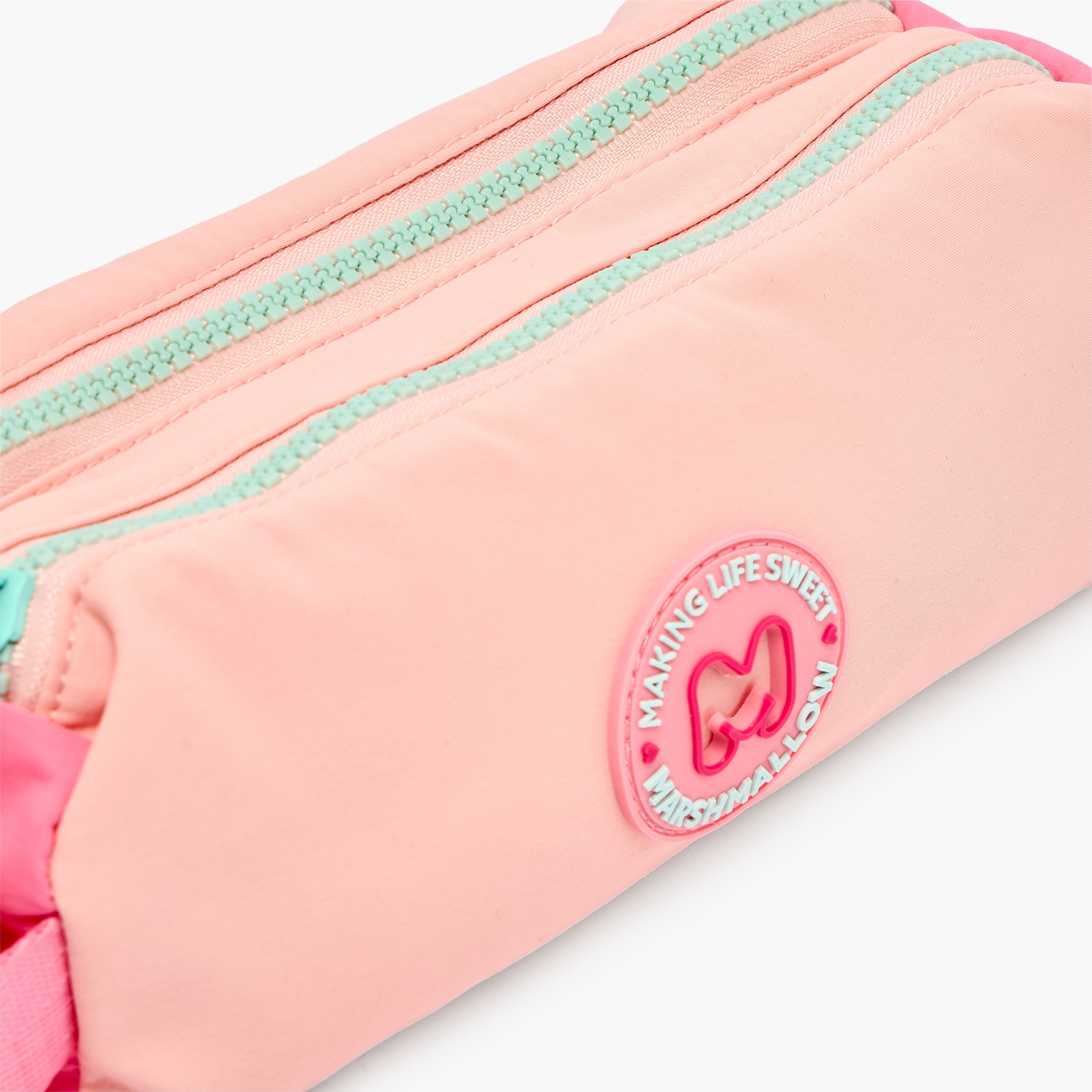 مقلمة بقسمين وزخارف من مارشميلو-school-stationery-pencilcases-image-6