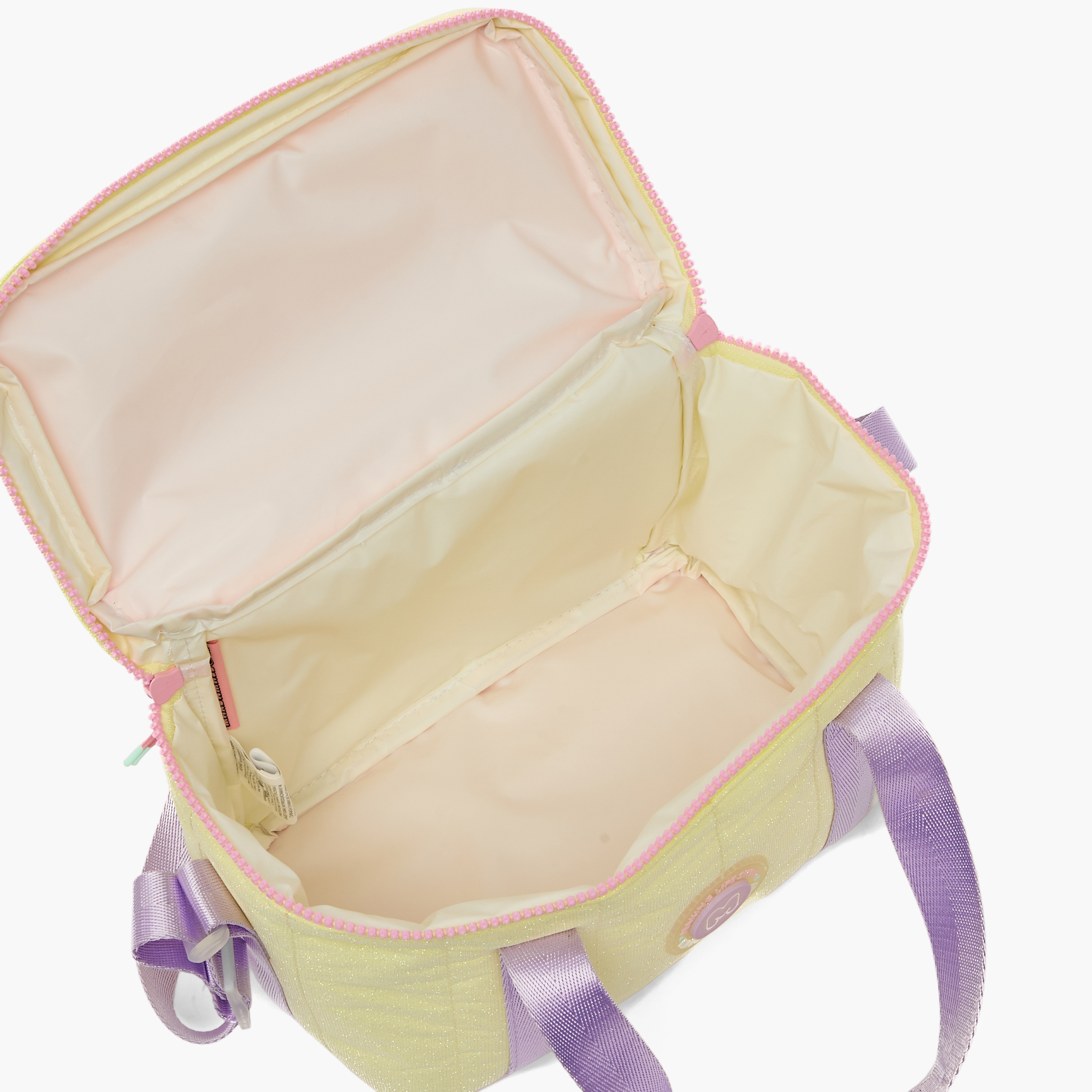 شنطة غداء بتفاصيل مزخرفة للبنات 8-13 سنوات بسحاب إغلاق من مارشميلو-school-lunchessentials-lunchbags-image-6