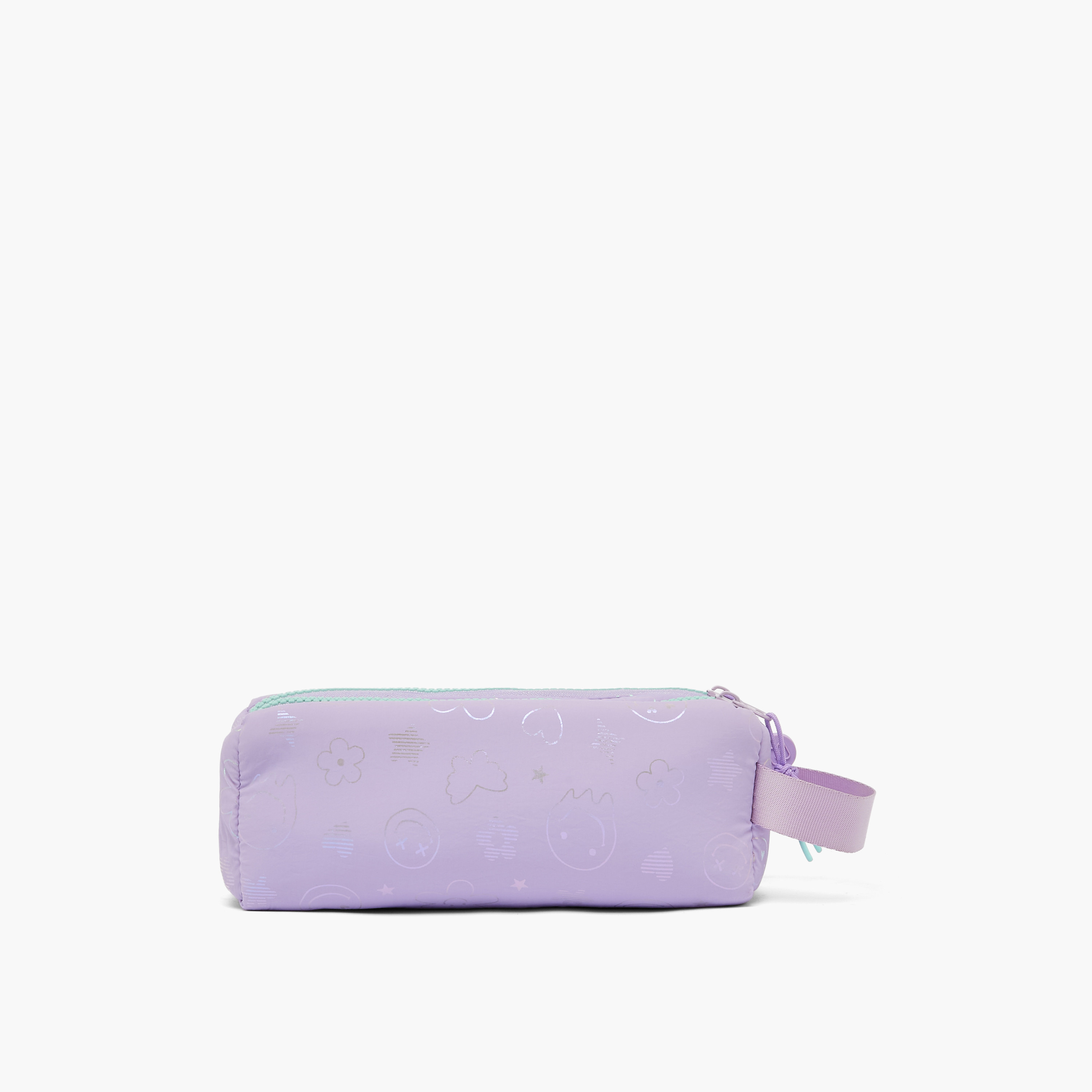 مقلمة بقسمين وطبعات هولوجرافيك من مارشميلو-school-stationery-pencilcases-image-4