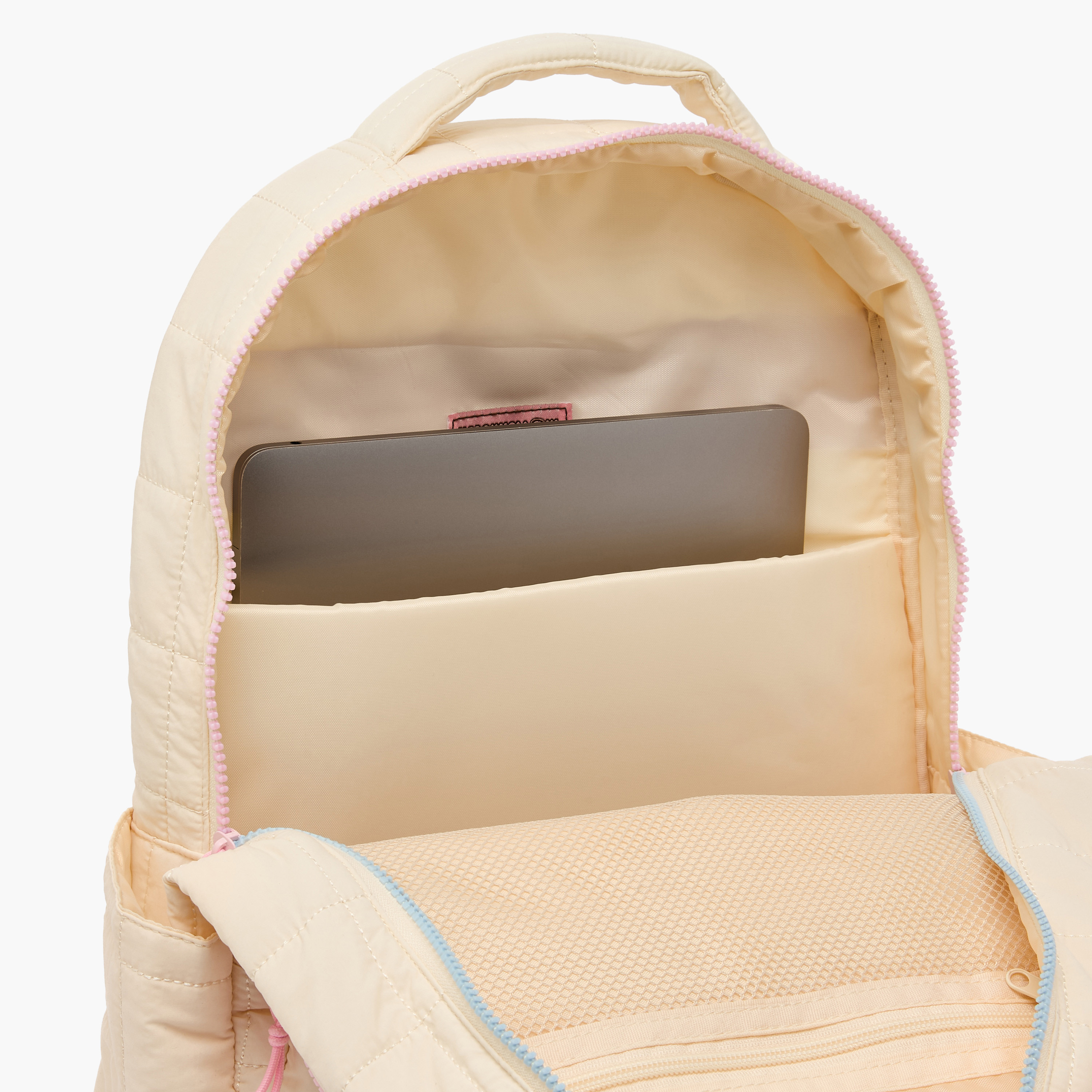 شنطة ظهر بطبعة نجمة للبنات من 8 إلى 12 سنة بحزام قابل للتعديل - 17 بوصة من مارشمالو-school-bagsandbackpacks-backpacks-image-4