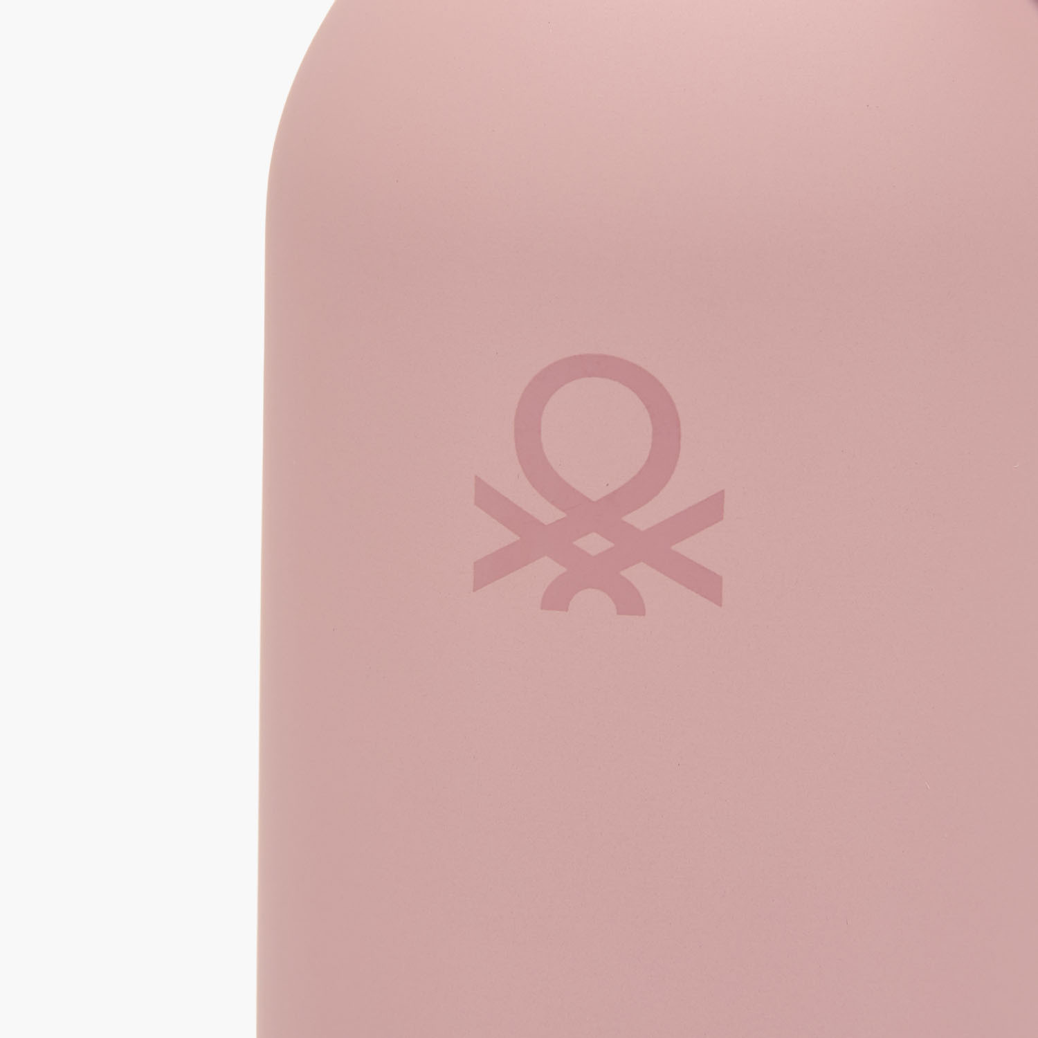 United Colors of Benetton Solid Stainless Steel Water Bottle with Wide Mouth and Carry Loop - 500 ml-school-waterbottles-image-4