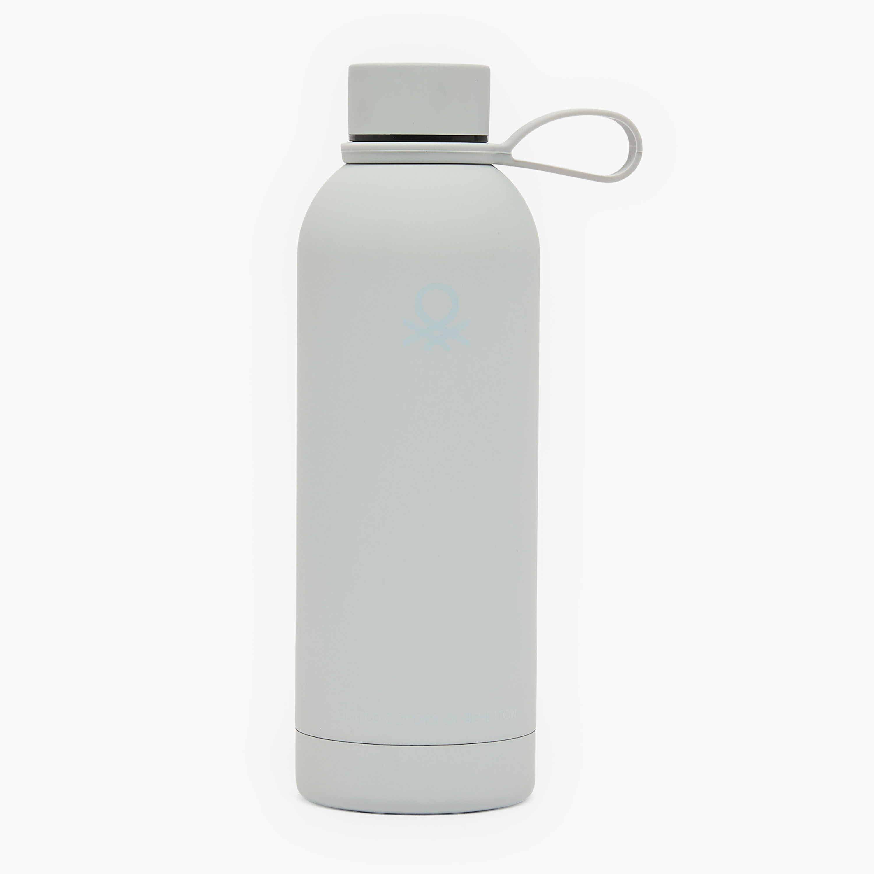 قارورة مياه ستانلس ستيل سادة بمقبض حلقة من يونايتد كولورز أوف بينيتون - 500 مل-school-waterbottles-image-1