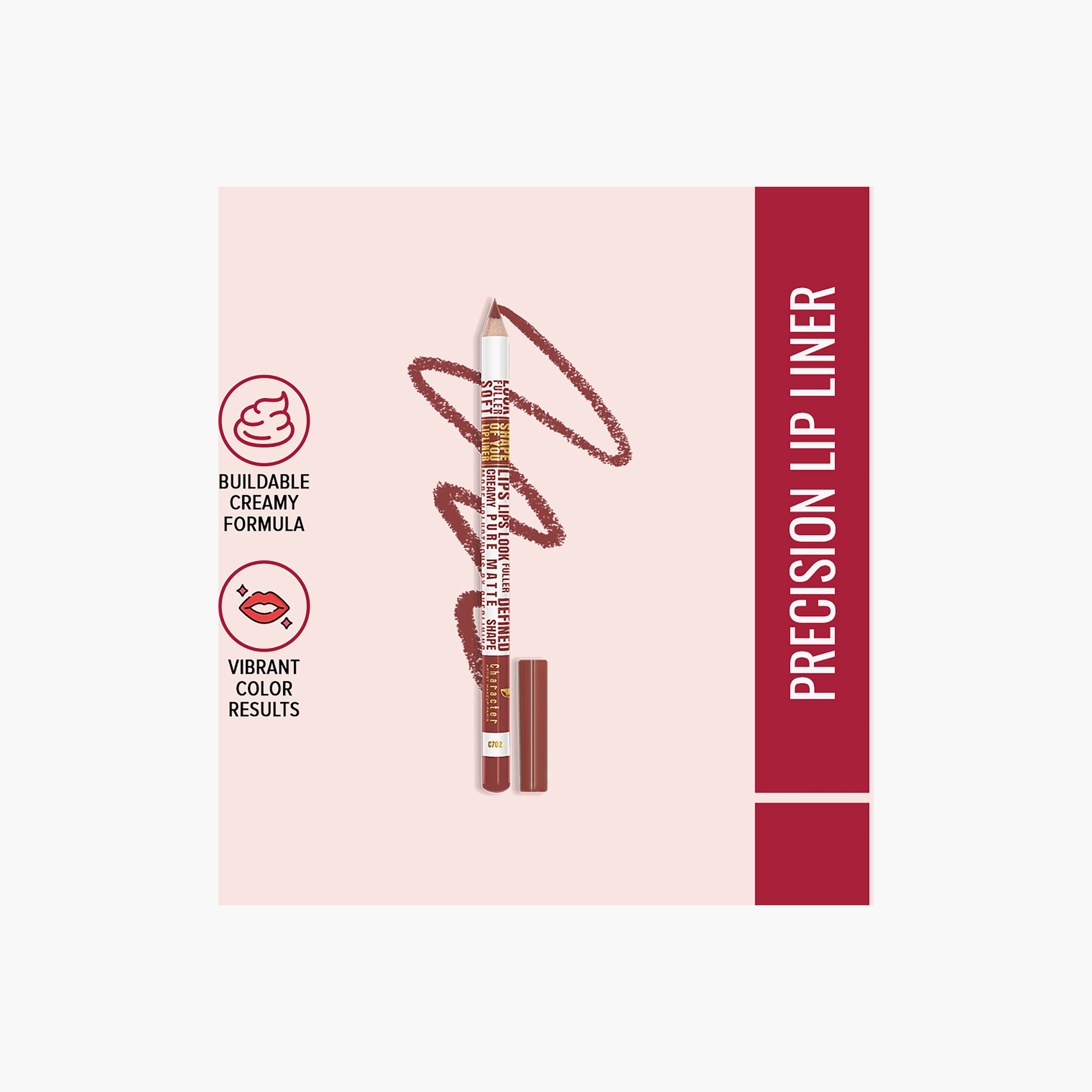 Character Shape Of You Lipliner - 1.13gms-beautyandpersonalcare-makeup-lips-lipliners-image-7