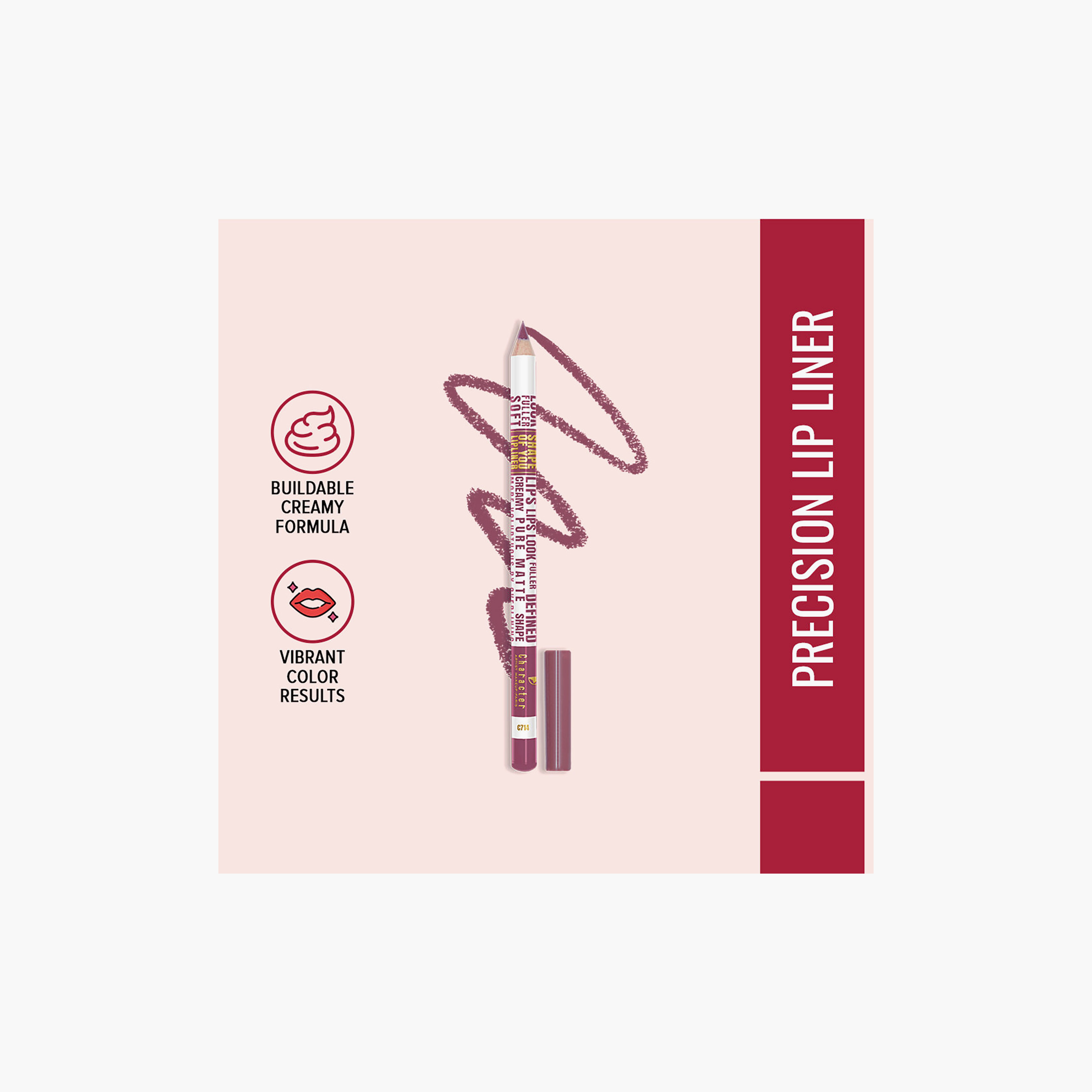 Character Shape Of You Lipliner - 1.13gms-beautyandpersonalcare-makeup-lips-lipliners-image-7