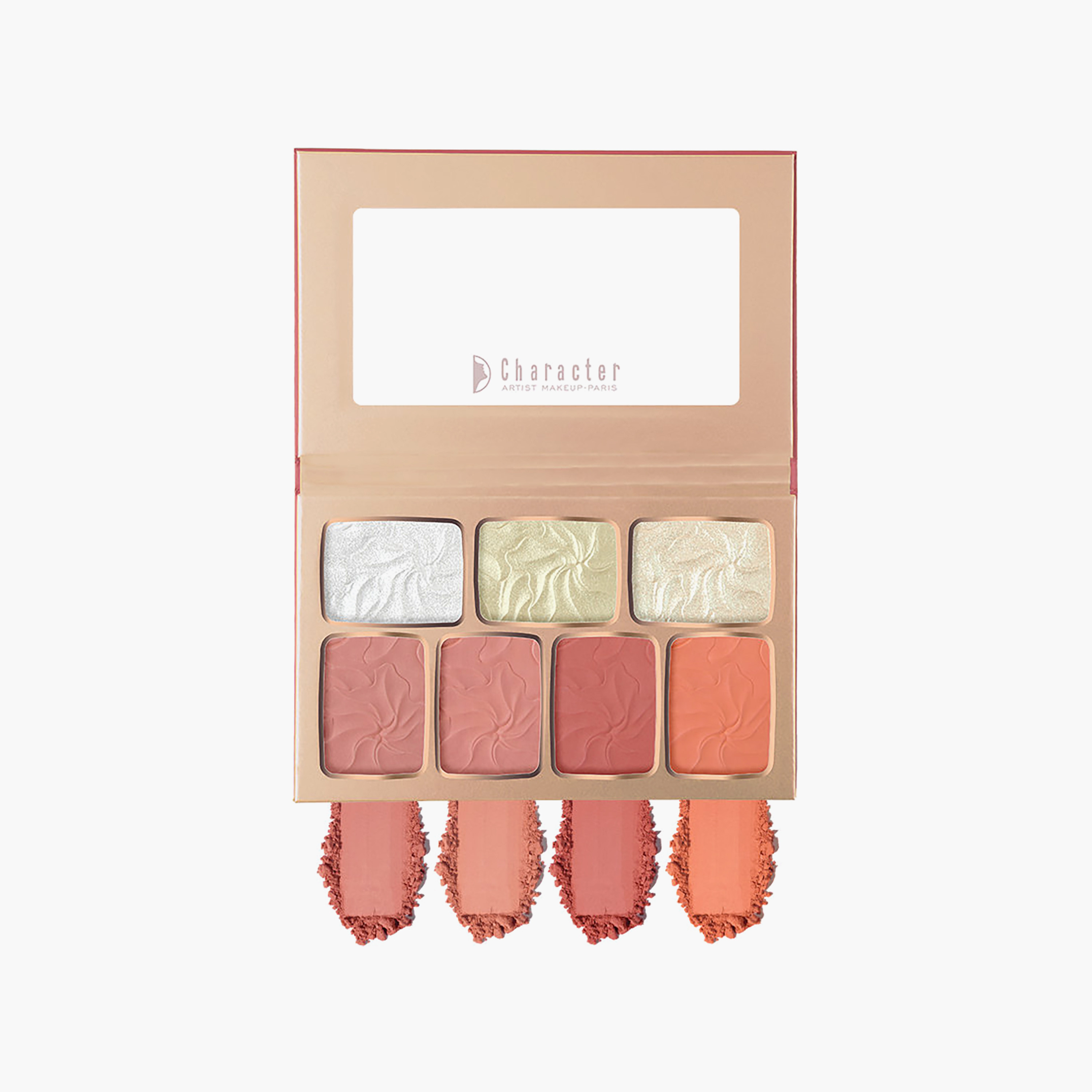 باليت ظلال العيون "ذا فيس دايري" من كاركتر - 48 غرام-beautyandpersonalcare-makeup-face-contour-image-2