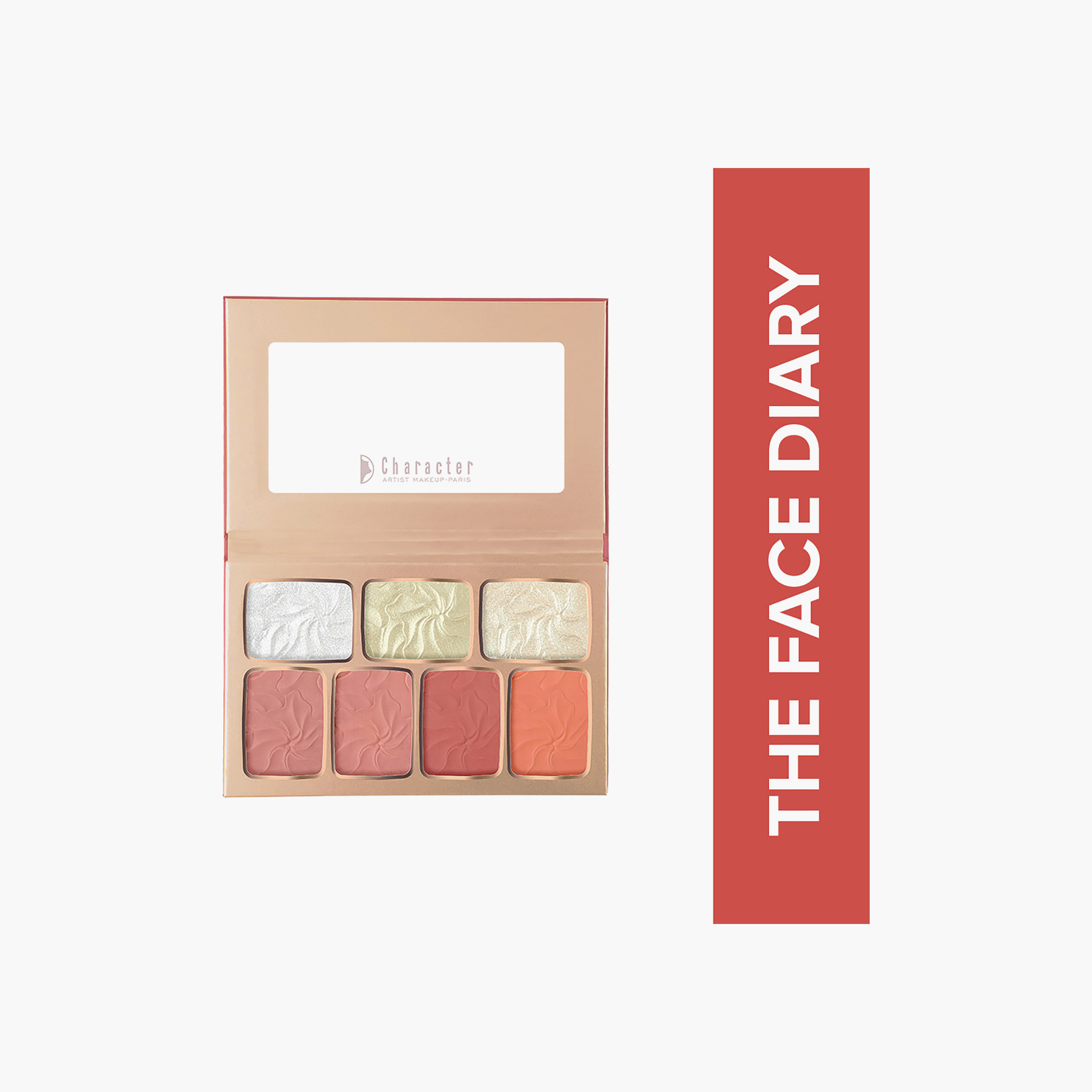 باليت ظلال العيون "ذا فيس دايري" من كاركتر - 48 غرام-beautyandpersonalcare-makeup-face-contour-image-5