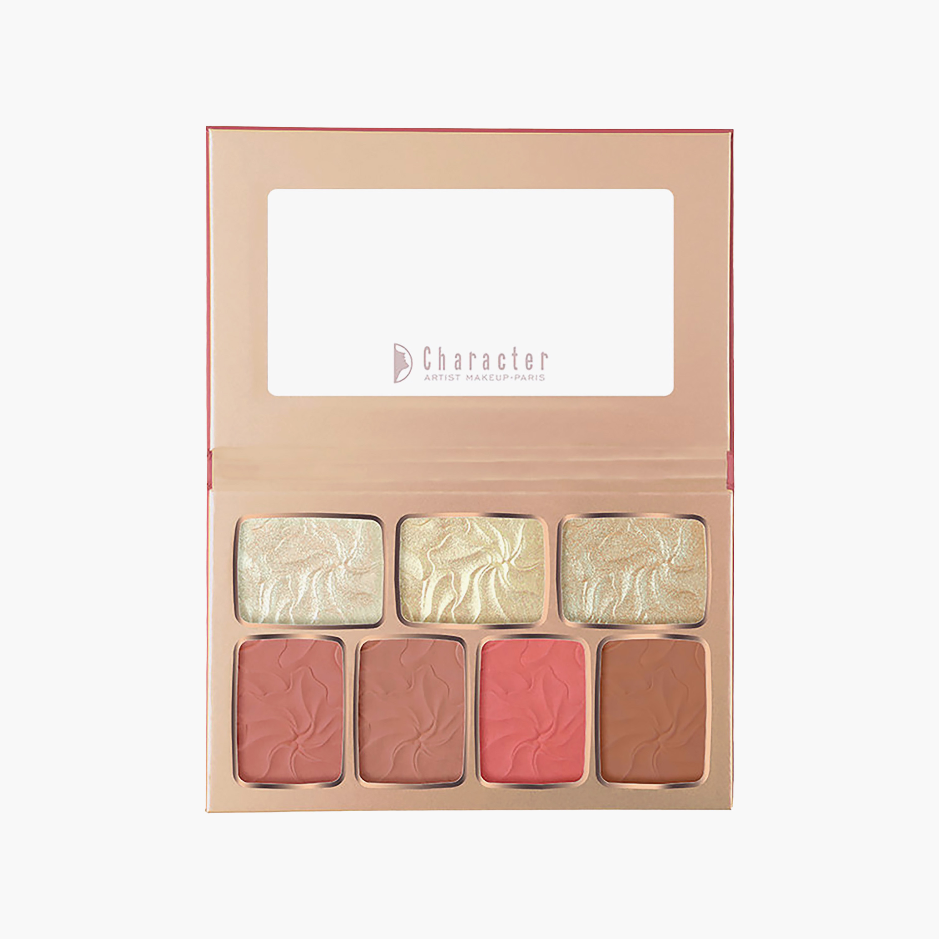 باليت ظلال العيون "ذا فيس دايري" من كاركتر - 48 غرام-beautyandpersonalcare-makeup-face-contour-image-1