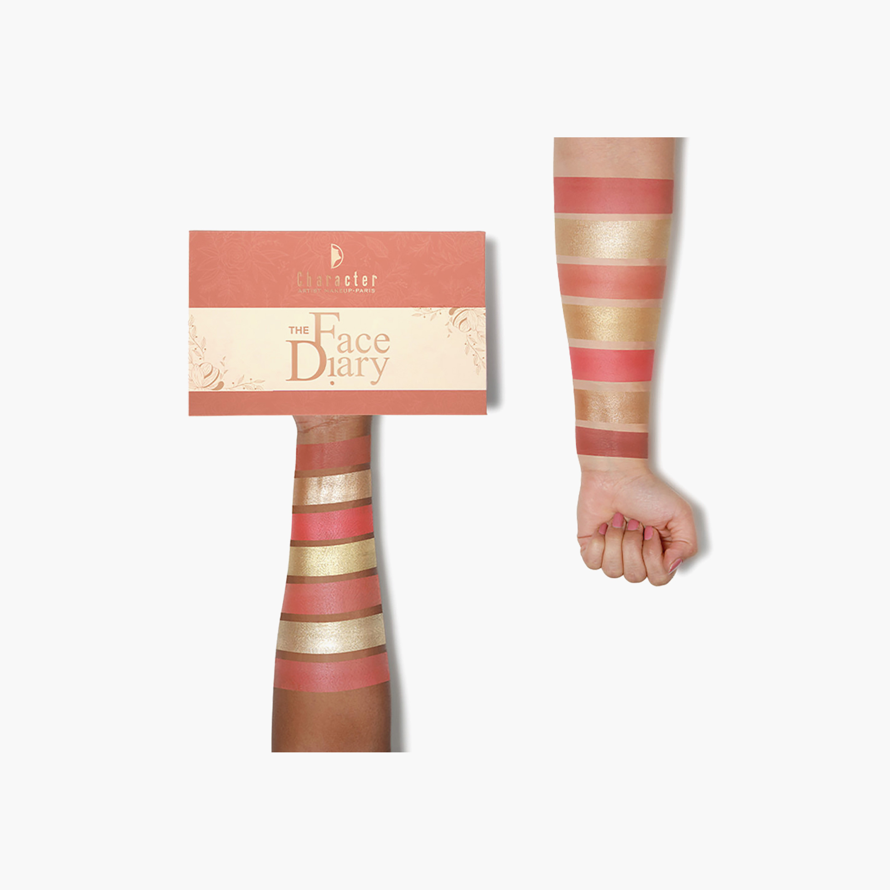 باليت ظلال العيون "ذا فيس دايري" من كاركتر - 48 غرام-beautyandpersonalcare-makeup-face-contour-image-4