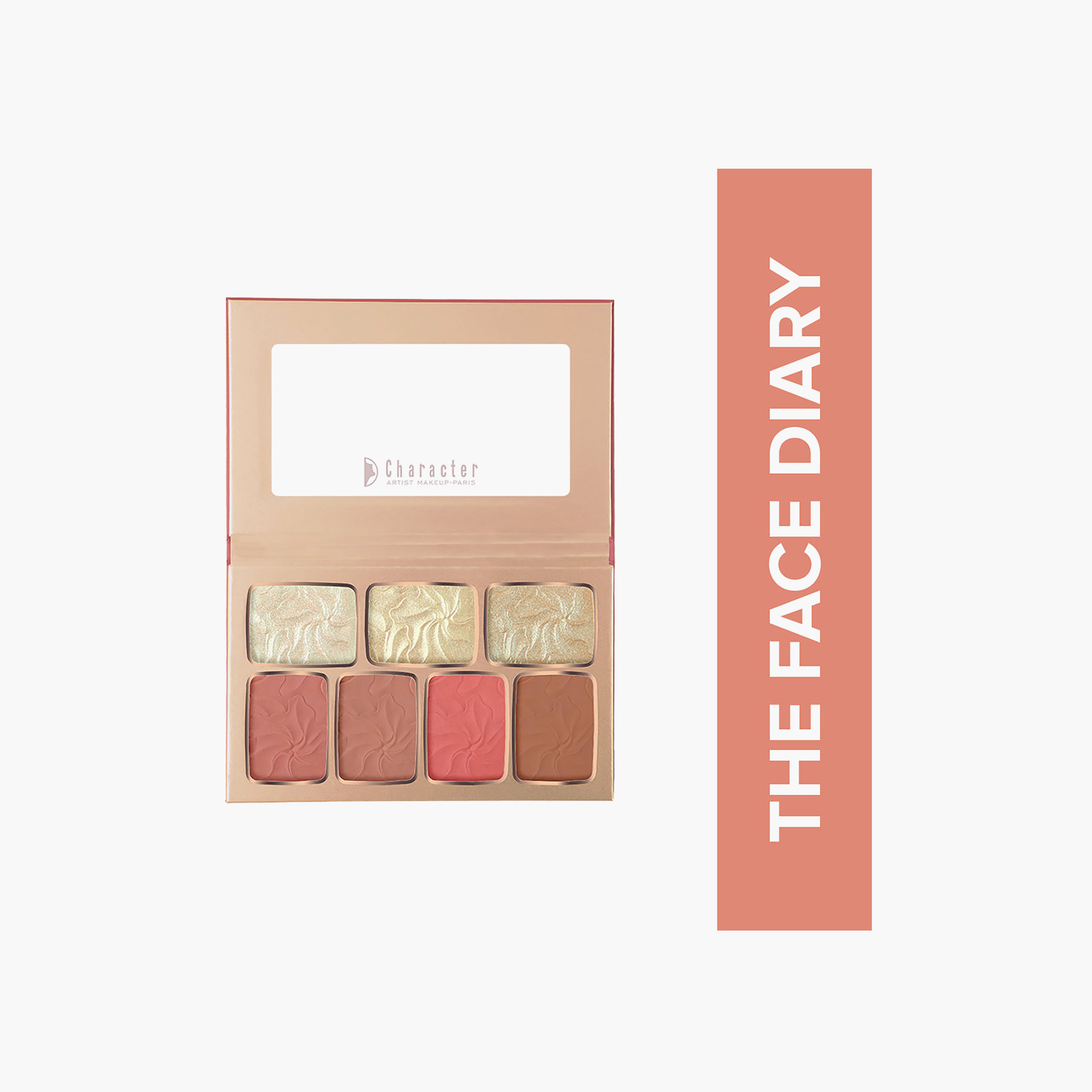 باليت ظلال العيون "ذا فيس دايري" من كاركتر - 48 غرام-beautyandpersonalcare-makeup-face-contour-image-5