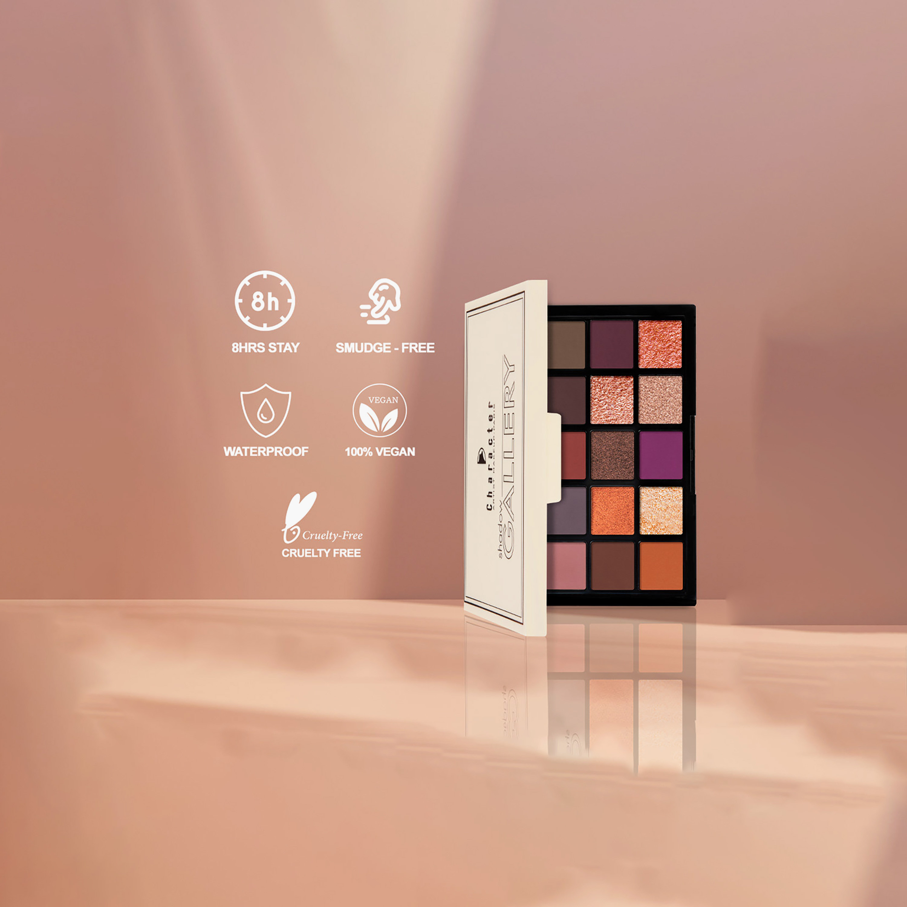 Character Shadow Gallery 20 Color Eyeshadow Palette - 25gms-beautyandpersonalcare-makeup-eyes-eyeshadows-image-3