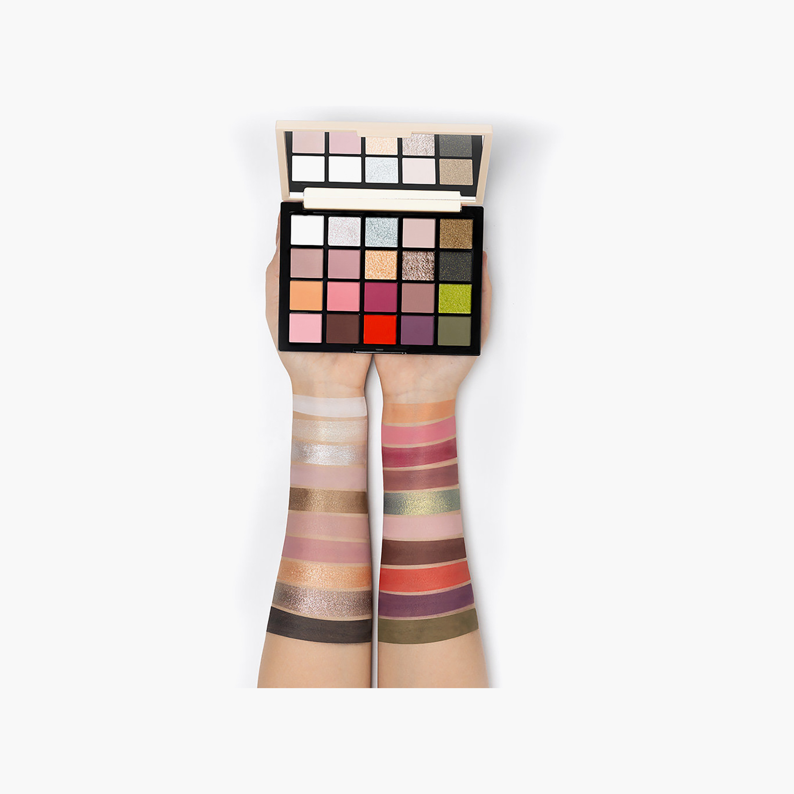 Character Shadow Gallery 20 Color Eyeshadow Palette - 25gms-beautyandpersonalcare-makeup-eyes-eyeshadows-image-2