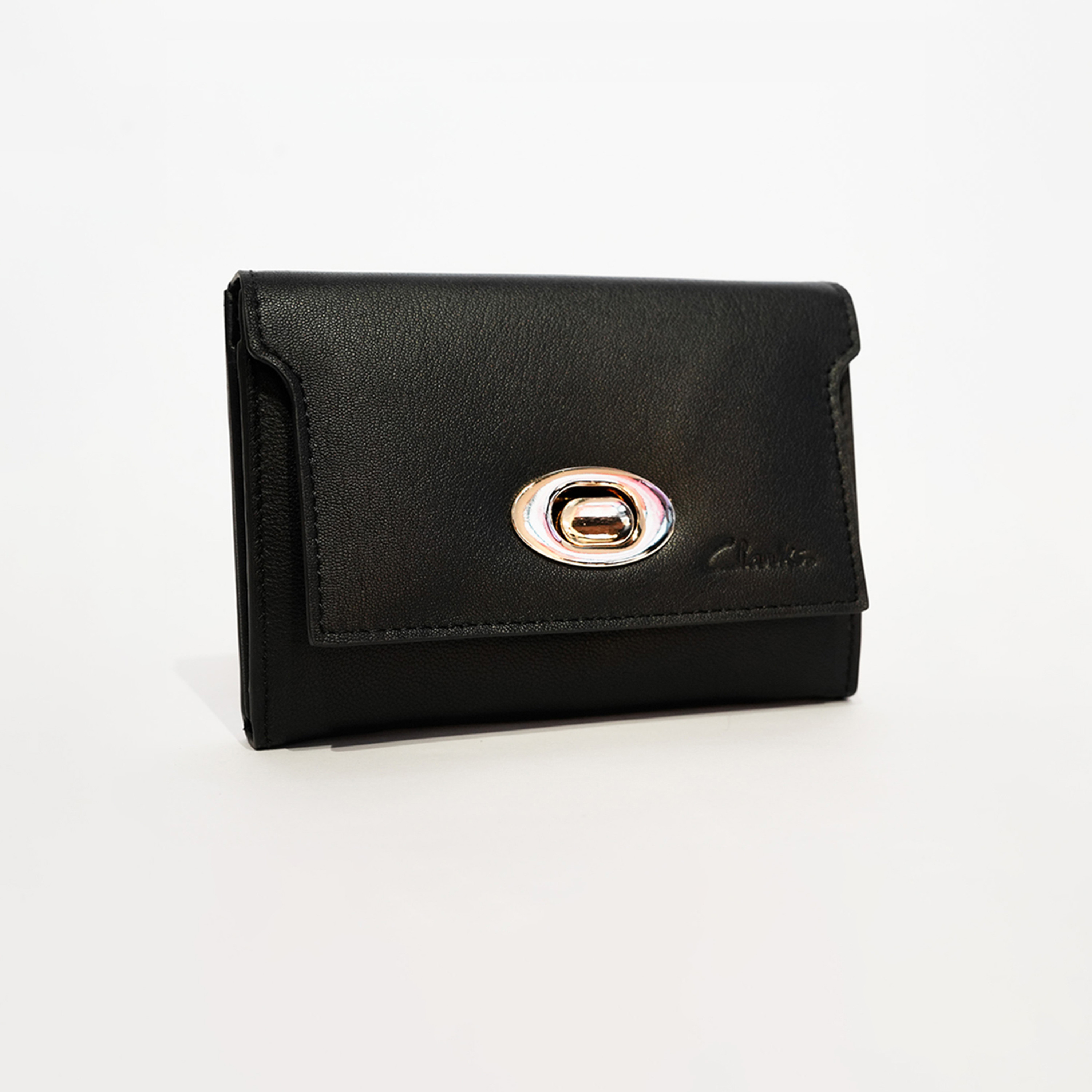 كلاركس - محفظة سادة بإغلاق دوار-women-bagsandwallets-wallets-image-1