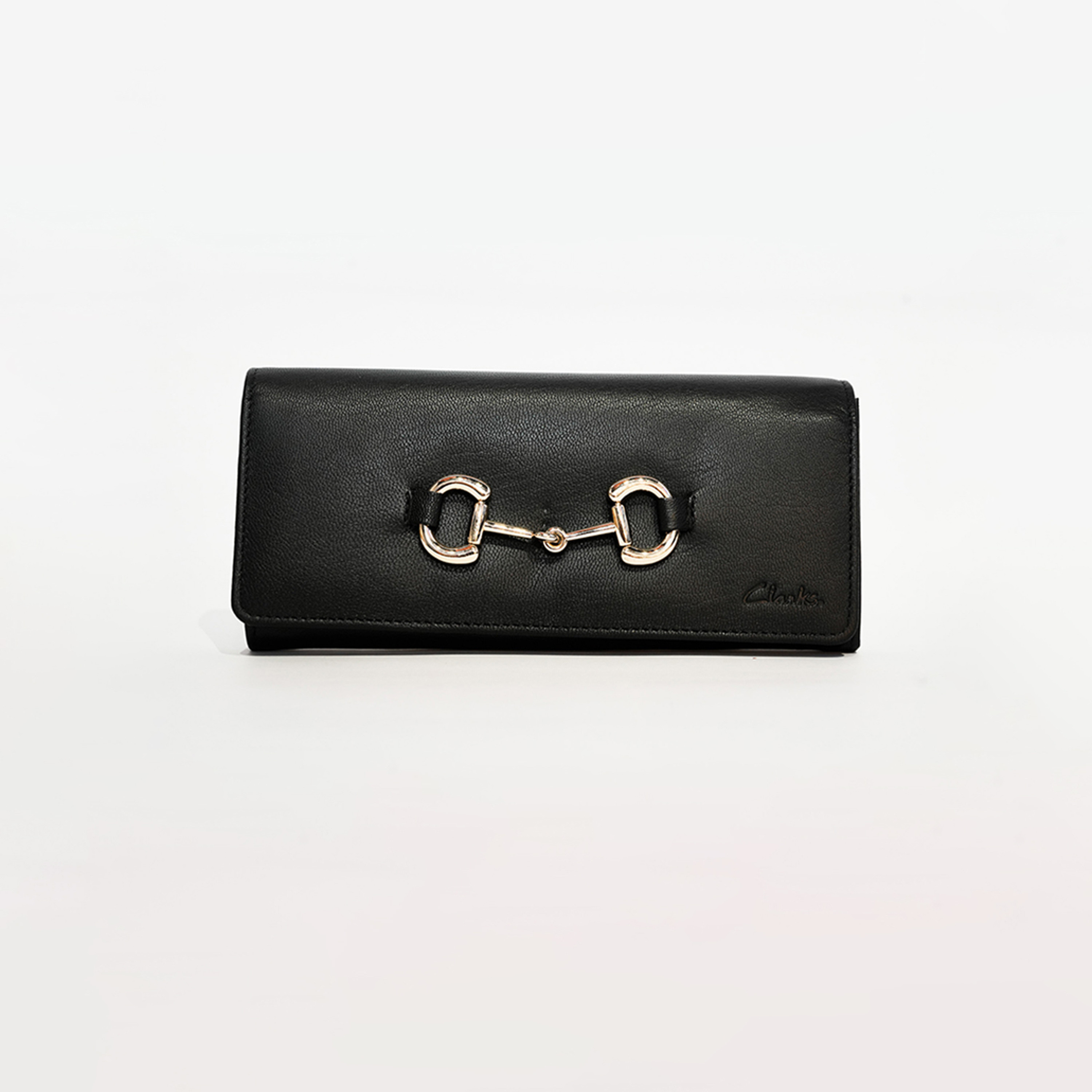 Clarks Embellished Wallet with Flap Closure-women-bagsandwallets-wallets-image-1