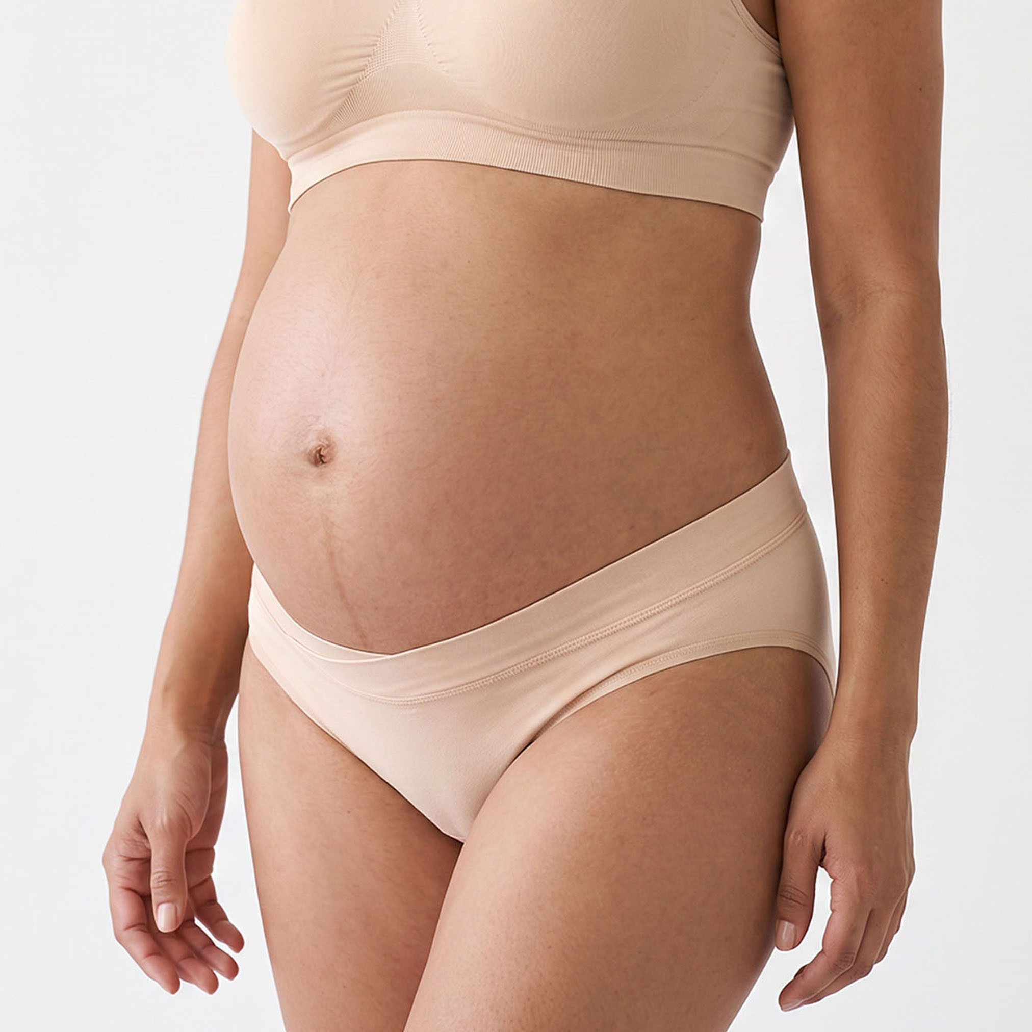 سراويل داخلية للحوامل بخصر منخفض من لوف مام-women-clothing-maternity-lingerie-panties-image-1