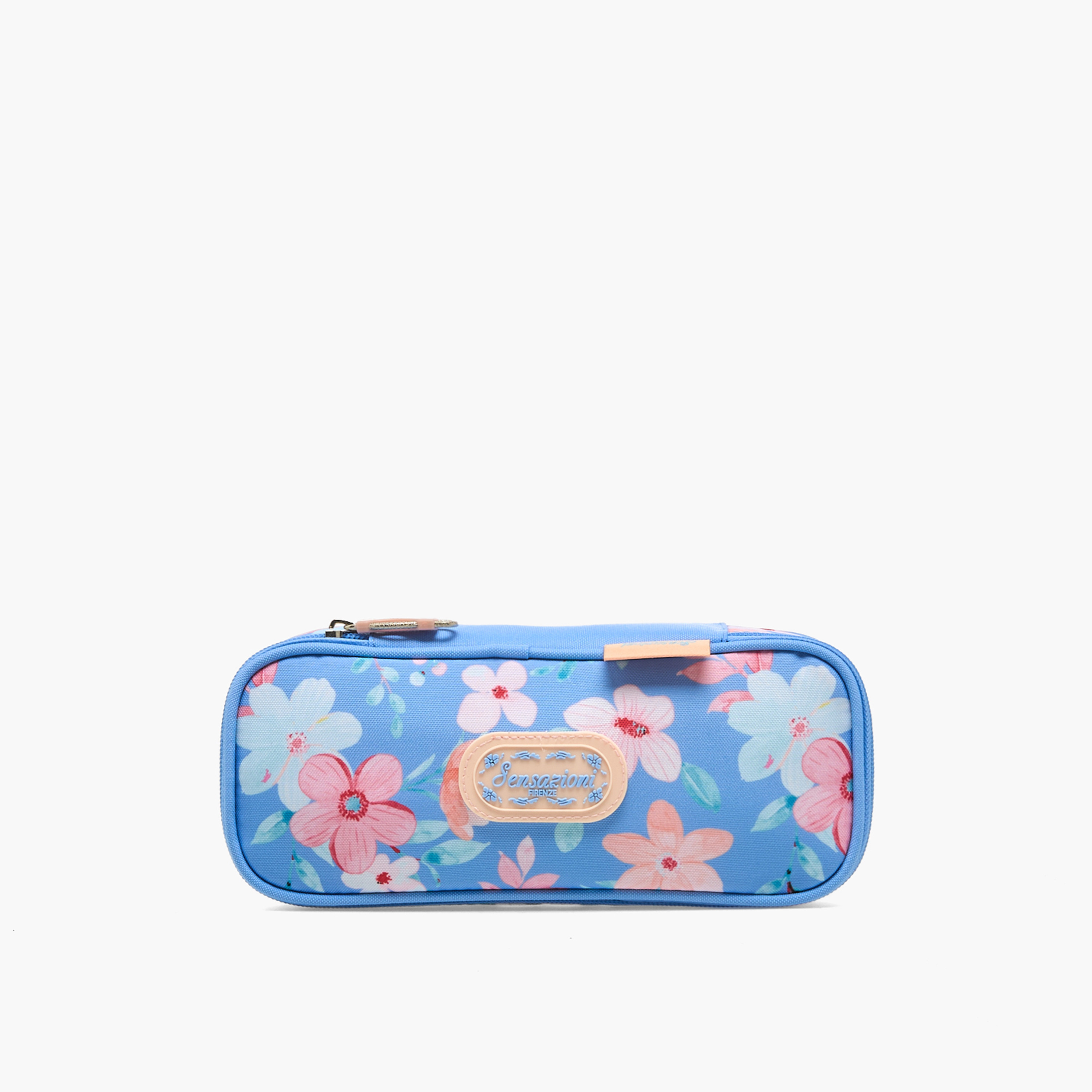مقلمة بطبعات أزهار وسحاب إغلاق من سينسازيوني-school-stationery-pencilcases-image-1