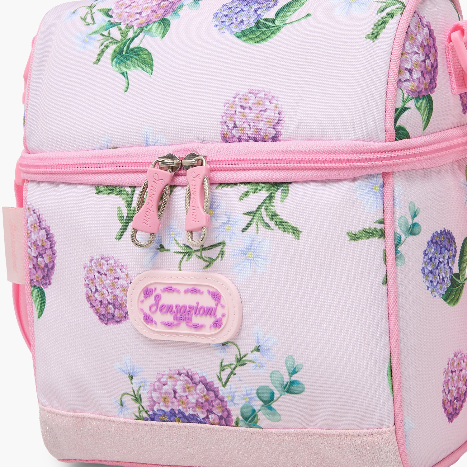 Sensazioni Floral Print Lunch Bag for Girls 8-13 Years with Detachable Strap-school-lunchessentials-lunchbags-image-3