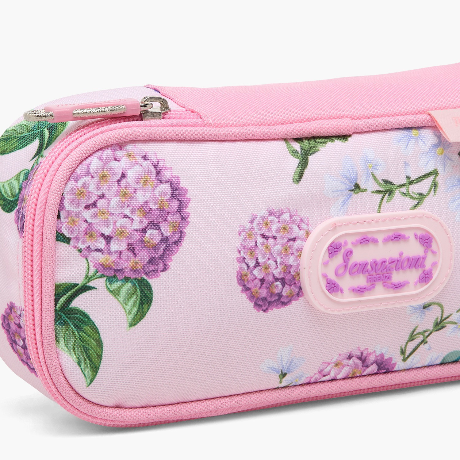 مقلمة بسحاب إغلاق وطبعات زهرية من سينسازيوني-school-stationery-pencilcases-image-5