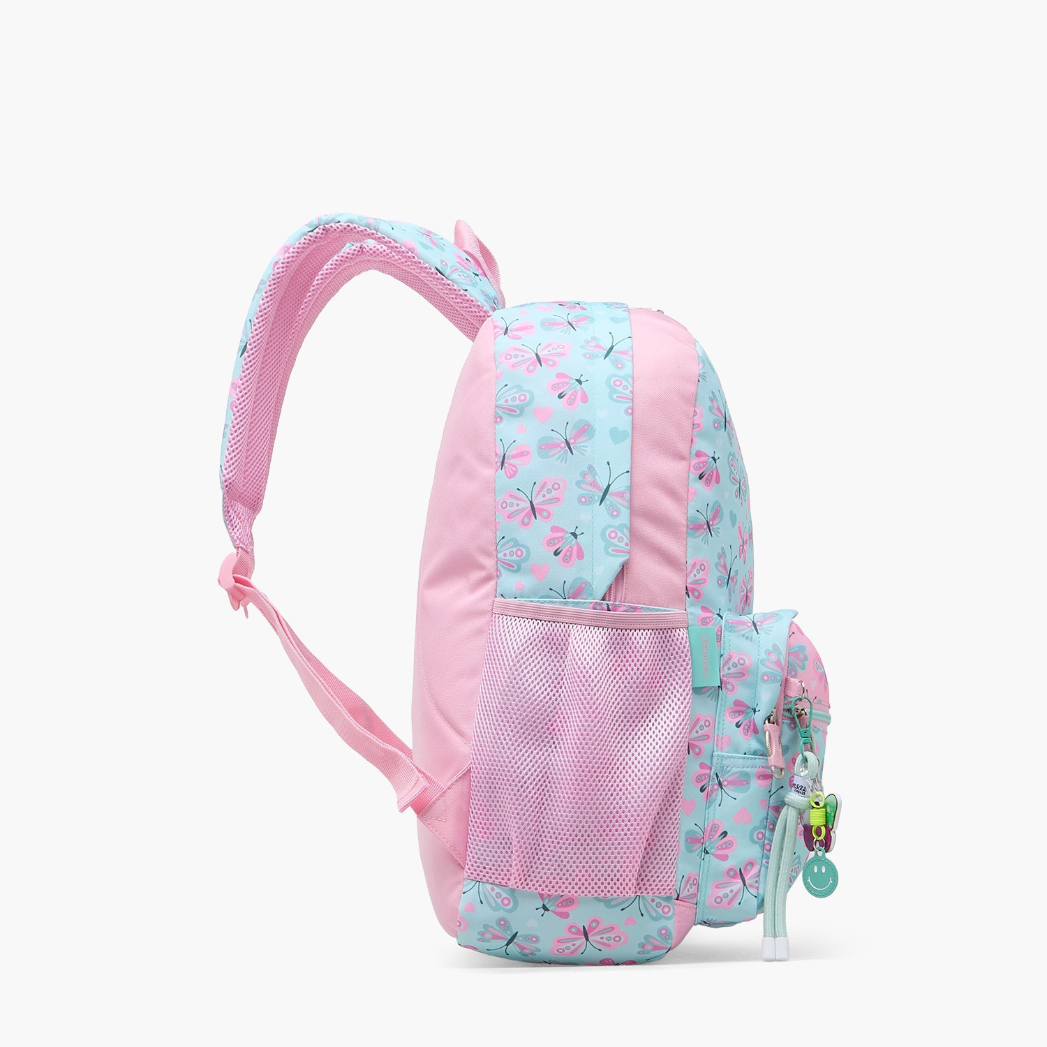 Sensazioni Butterfly Print Backpack for Girls 8-13 Years with Adjustable Shoulder Straps - 18 inches-school-bagsandbackpacks-backpacks-image-8