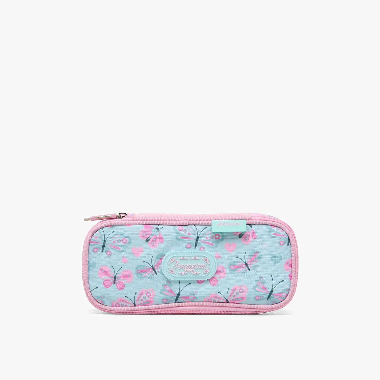مقلمة بسحاب إغلاق وطبعات فراشات من سنسازيوني-school-stationery-pencilcases-image-1