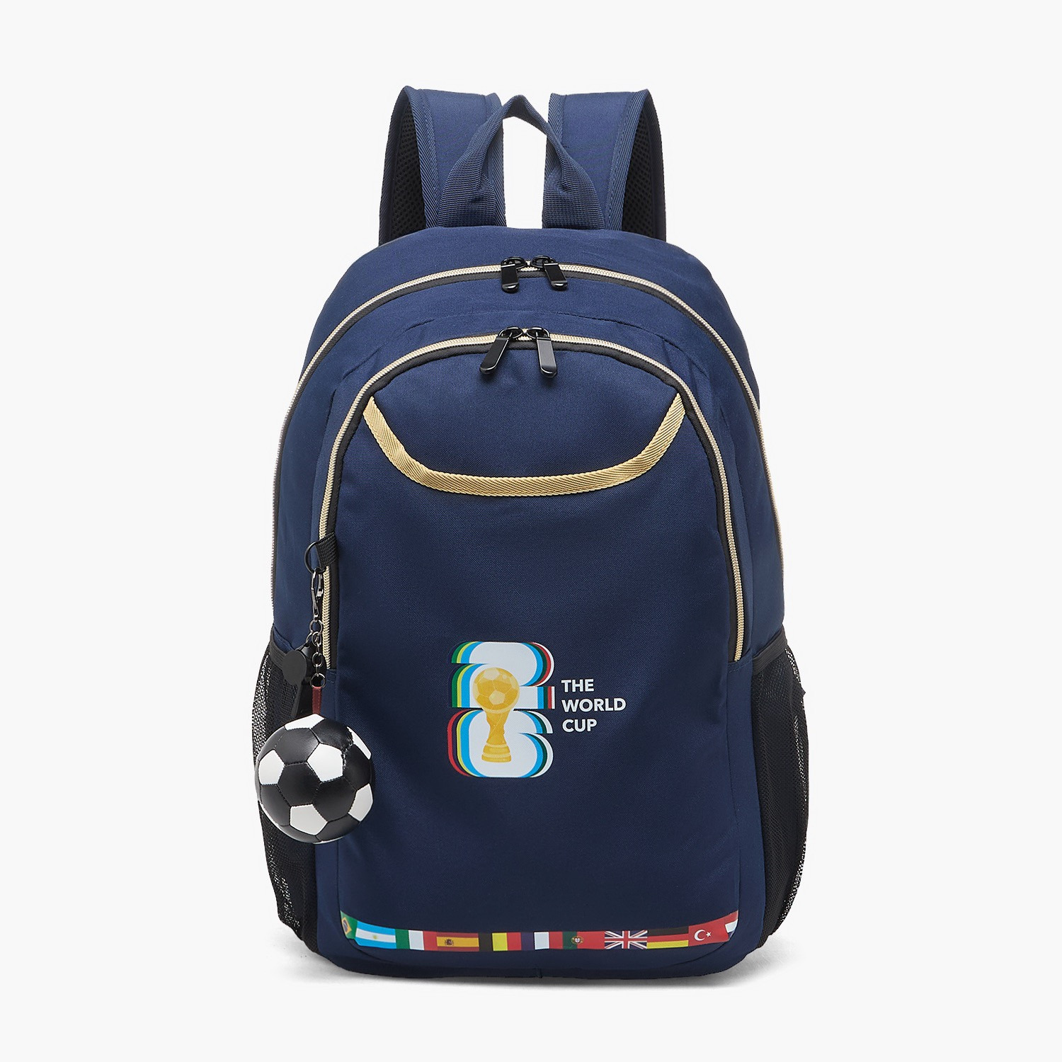 Unique-O Printed Backpack for Boys 8-13 Years with Adjustable Shoulder Straps - 18 inches-school-bagsandbackpacks-backpacks-image-1