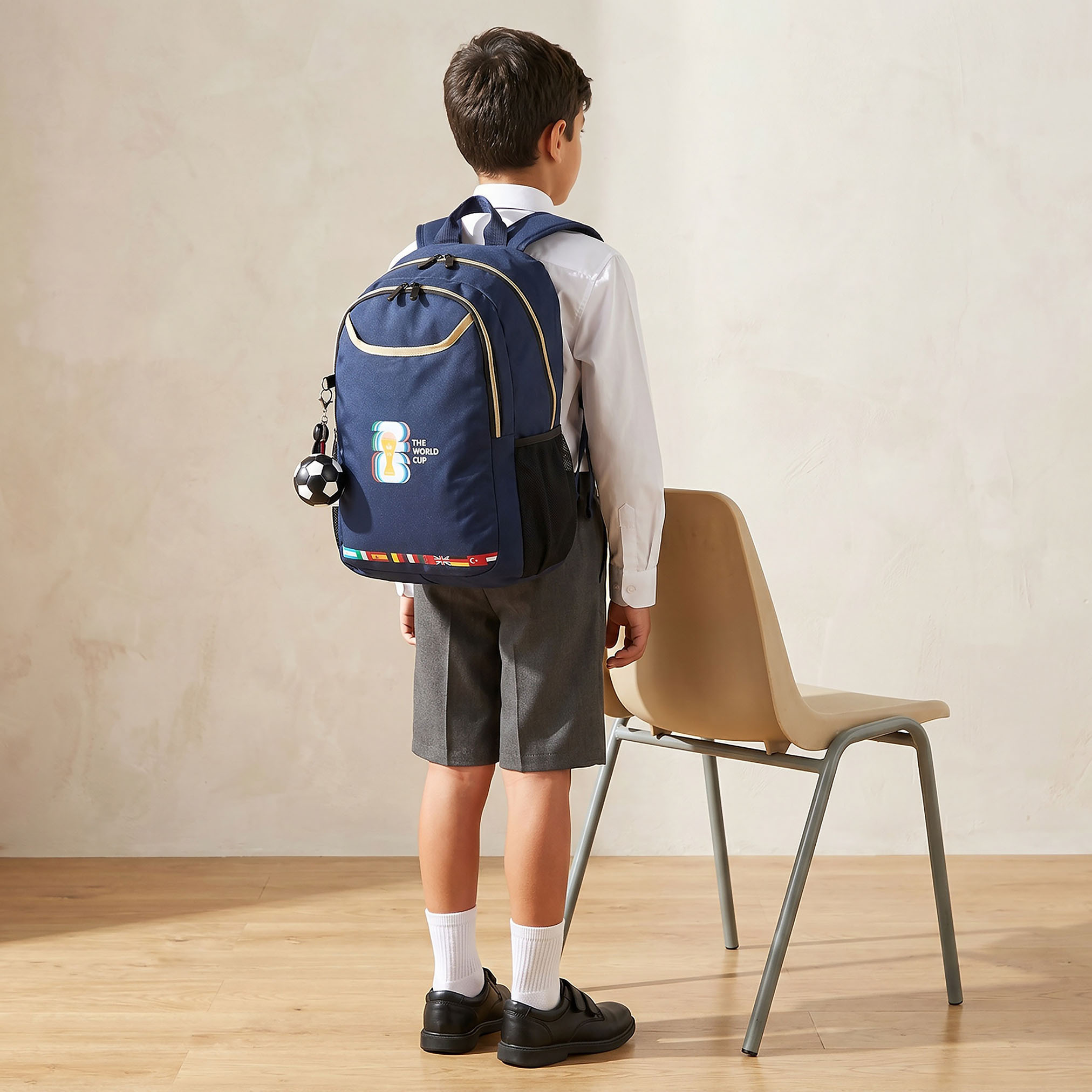 Unique-O Printed Backpack for Boys 8-13 Years with Adjustable Shoulder Straps - 18 inches-school-bagsandbackpacks-backpacks-image-3