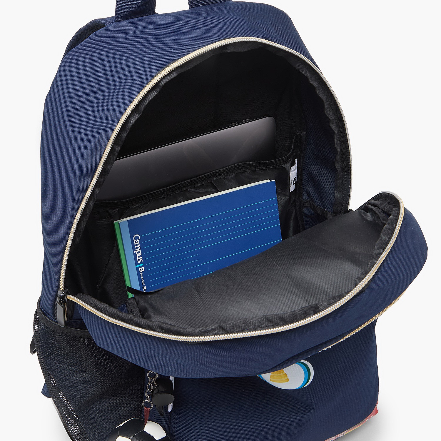 Unique-O Printed Backpack for Boys 8-13 Years with Adjustable Shoulder Straps - 18 inches-school-bagsandbackpacks-backpacks-image-7