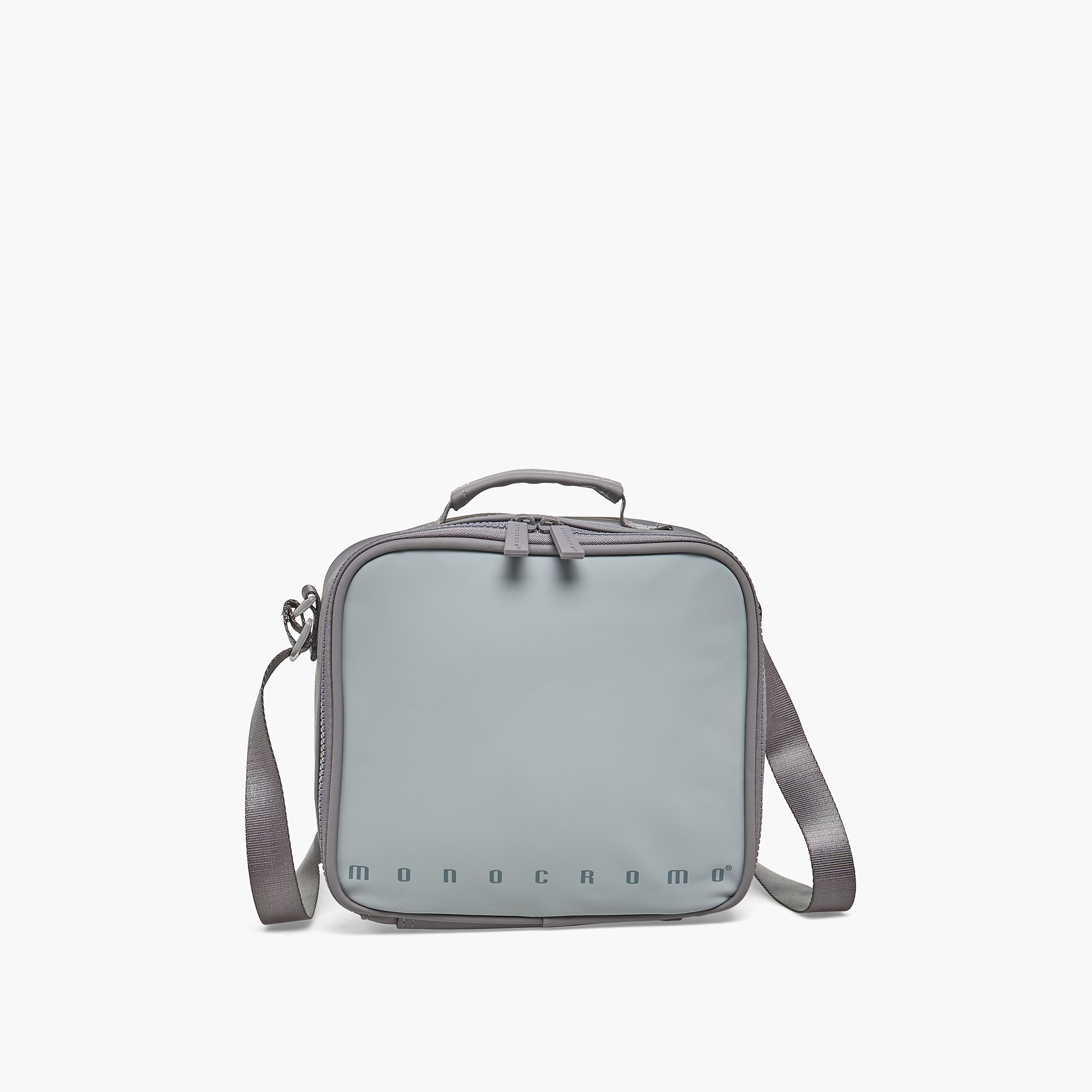 Monocromo Solid Lunch Bag for Boys 8-13 Years with Zip Closure-school-lunchessentials-lunchbags-image-1