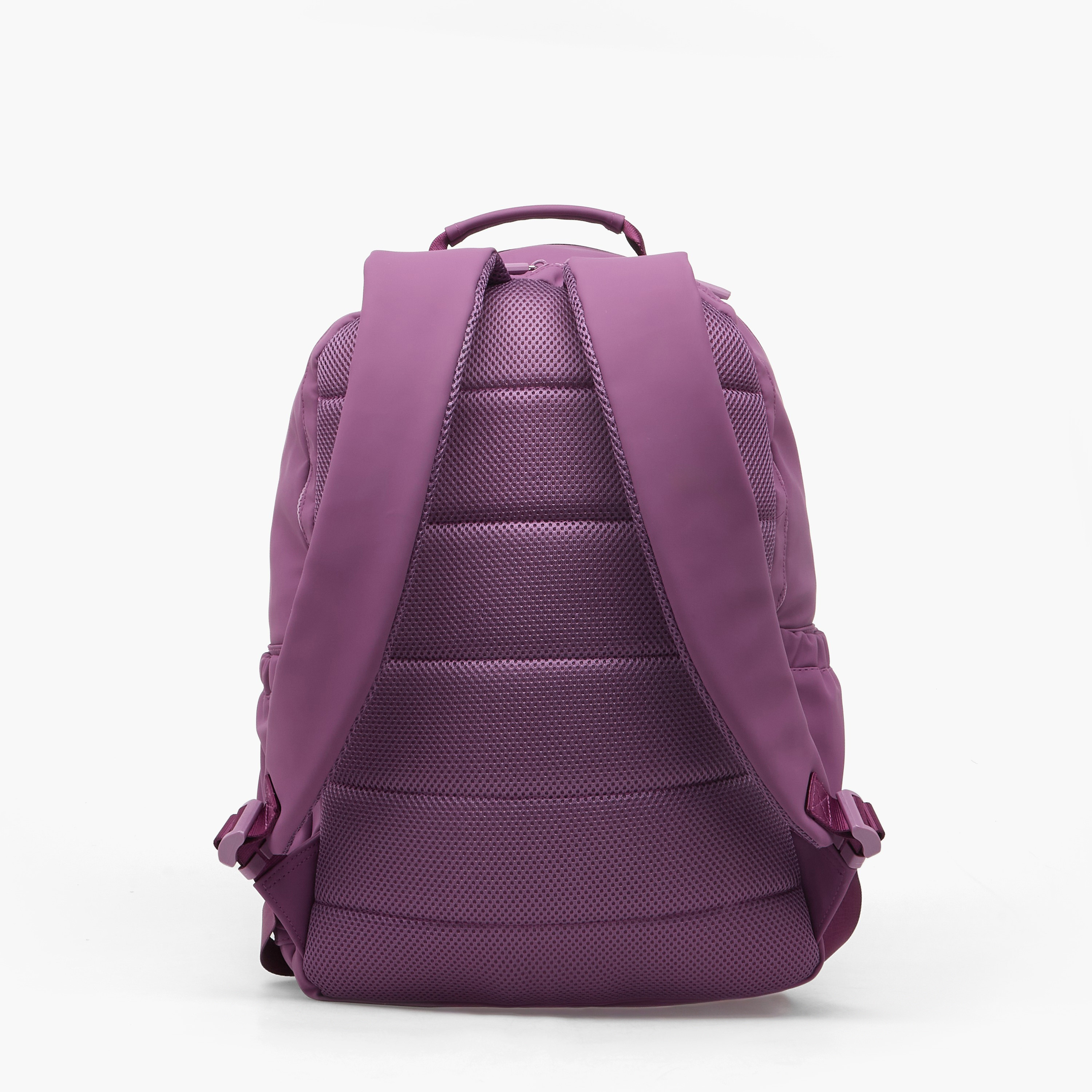 شنطة ظهر سادة مونوكروم للبنات 8-13 سنة بأحزمة كتف قابلة للتعديل - 18 بوصة-school-bagsandbackpacks-backpacks-image-10