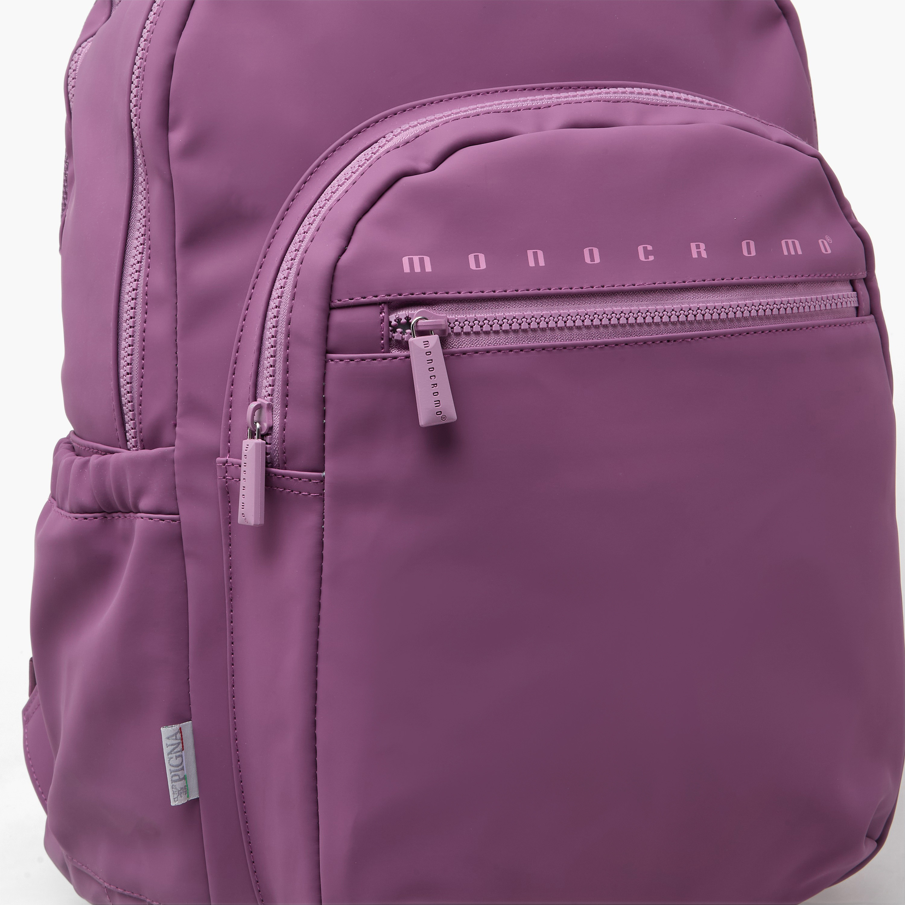 شنطة ظهر سادة مونوكروم للبنات 8-13 سنة بأحزمة كتف قابلة للتعديل - 18 بوصة-school-bagsandbackpacks-backpacks-image-5