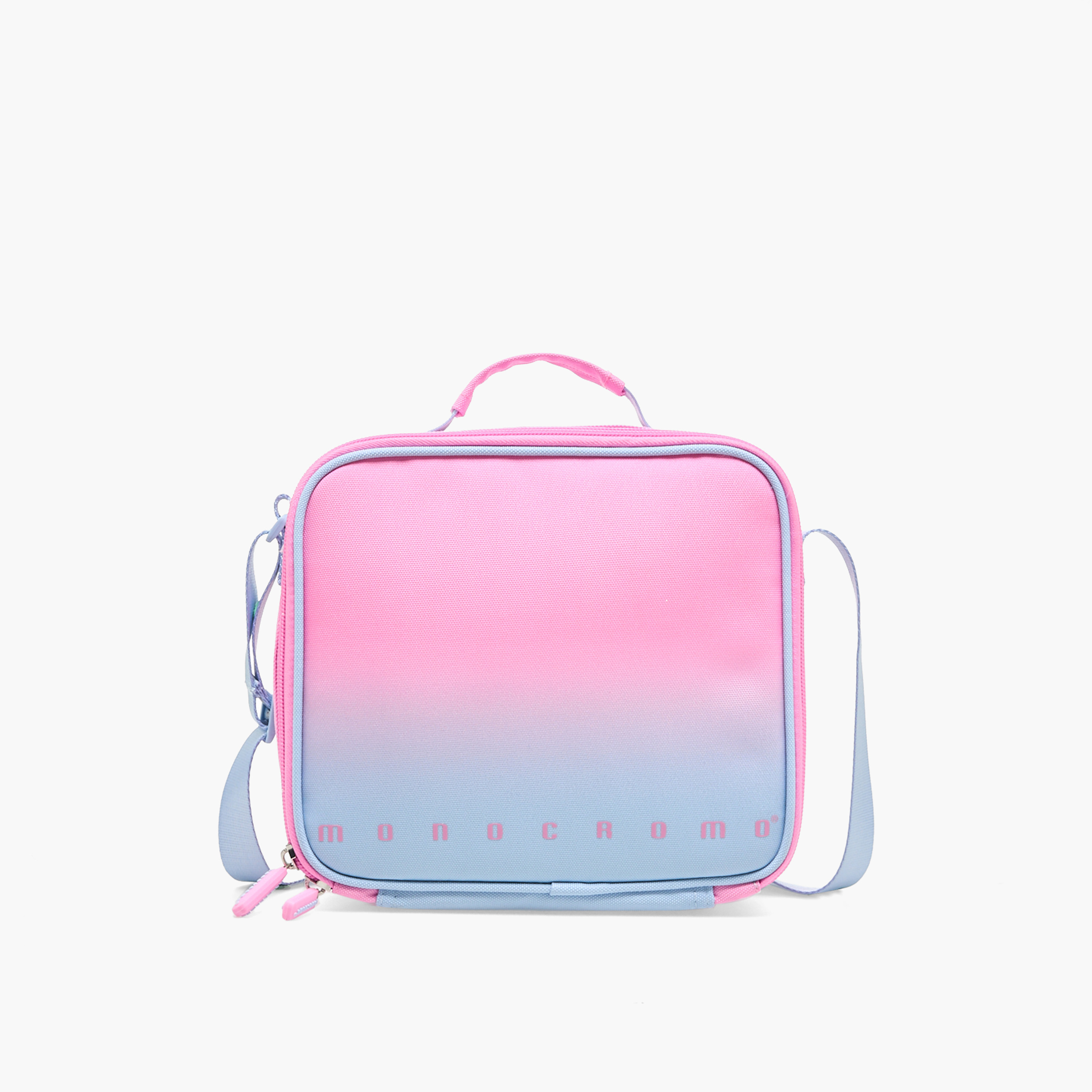 Monocromo Ombre Lunch Bag for Girls 8-13 Years with Zip Closure-school-lunchessentials-lunchbags-image-1