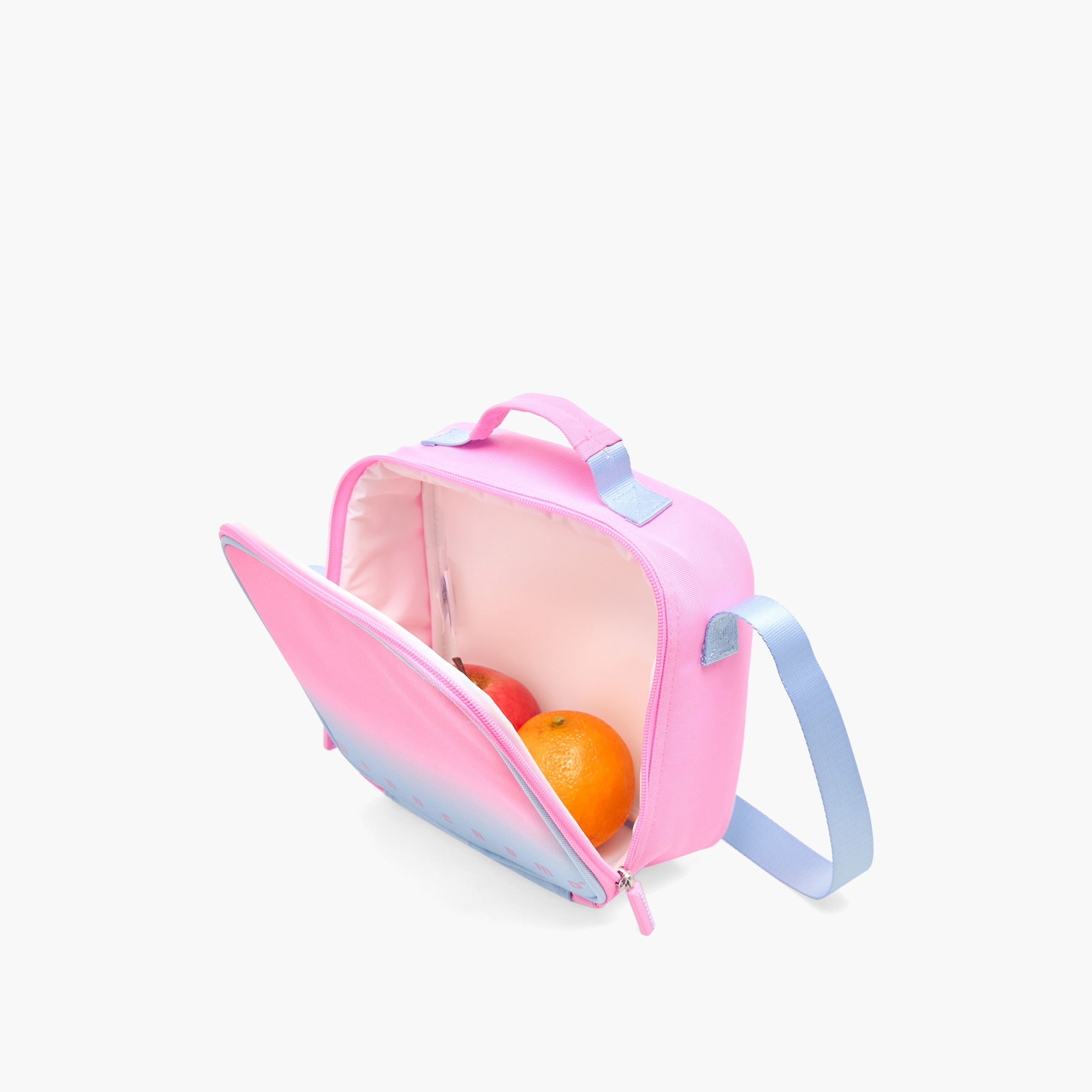 Monocromo Ombre Lunch Bag for Girls 8-13 Years with Zip Closure-school-lunchessentials-lunchbags-image-4