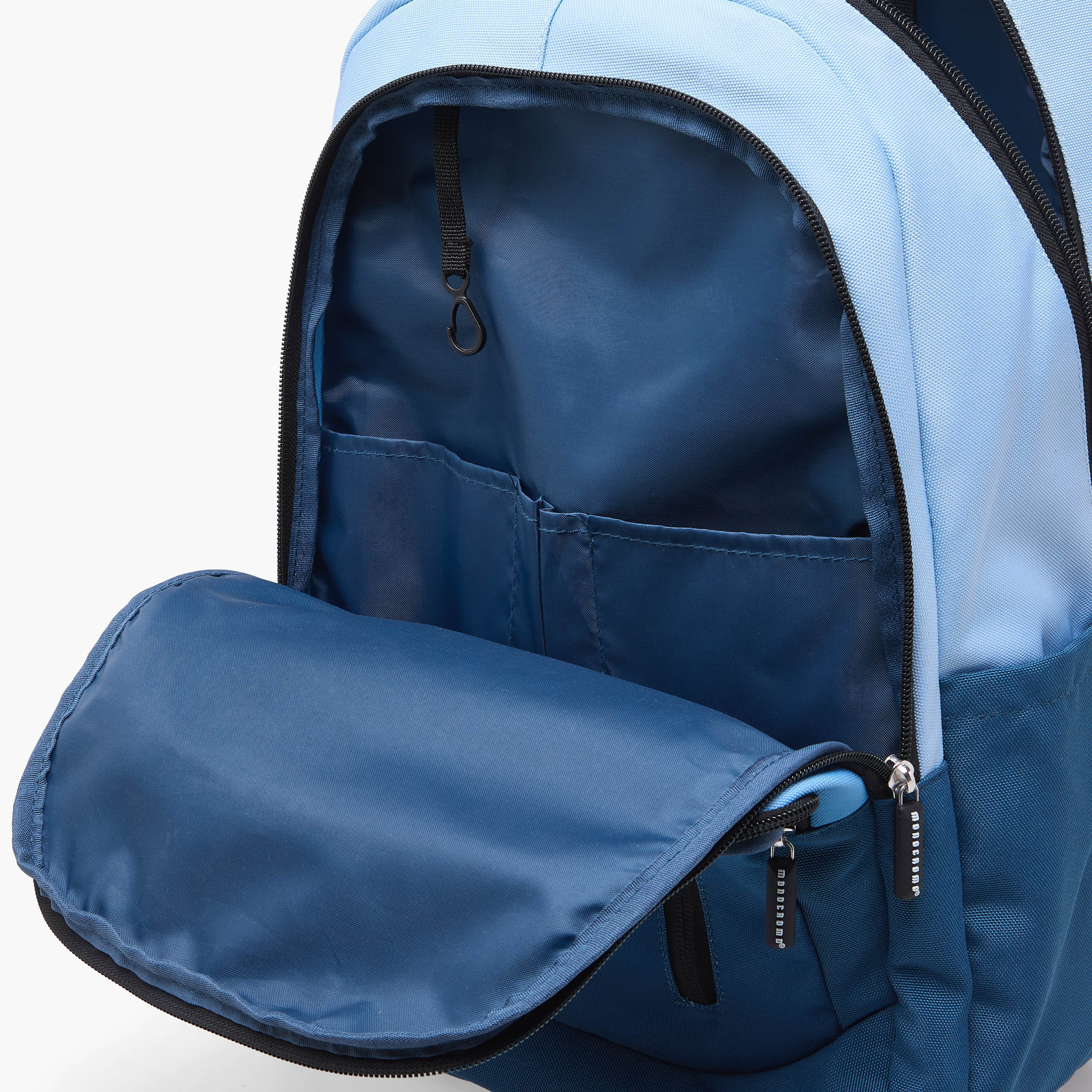Monocromo Ombre Backpack for Boys 8-13 Years with Adjustable Shoulder Straps - 18 inches-school-bagsandbackpacks-backpacks-image-6