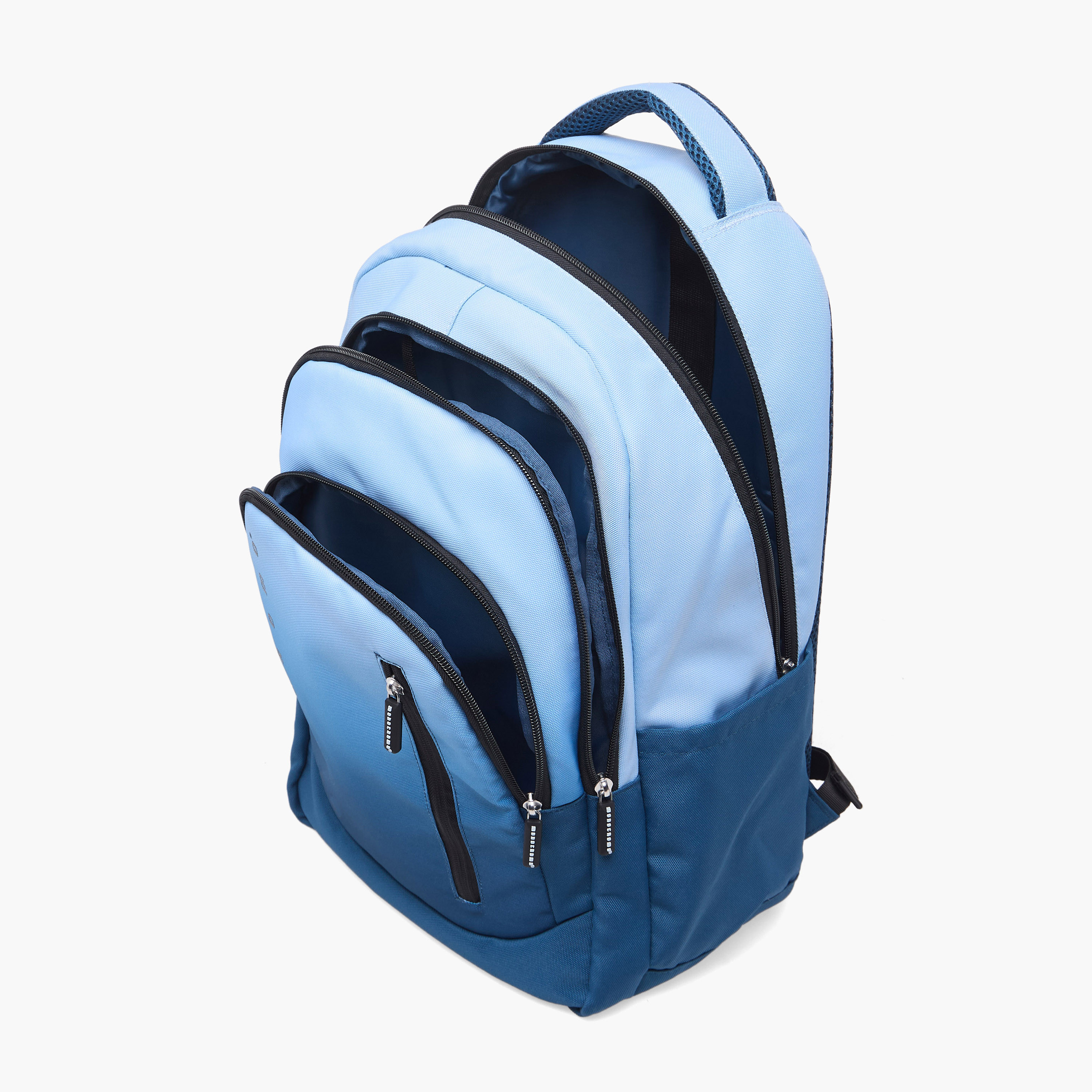 Monocromo Ombre Backpack for Boys 8-13 Years with Adjustable Shoulder Straps - 18 inches-school-bagsandbackpacks-backpacks-image-10