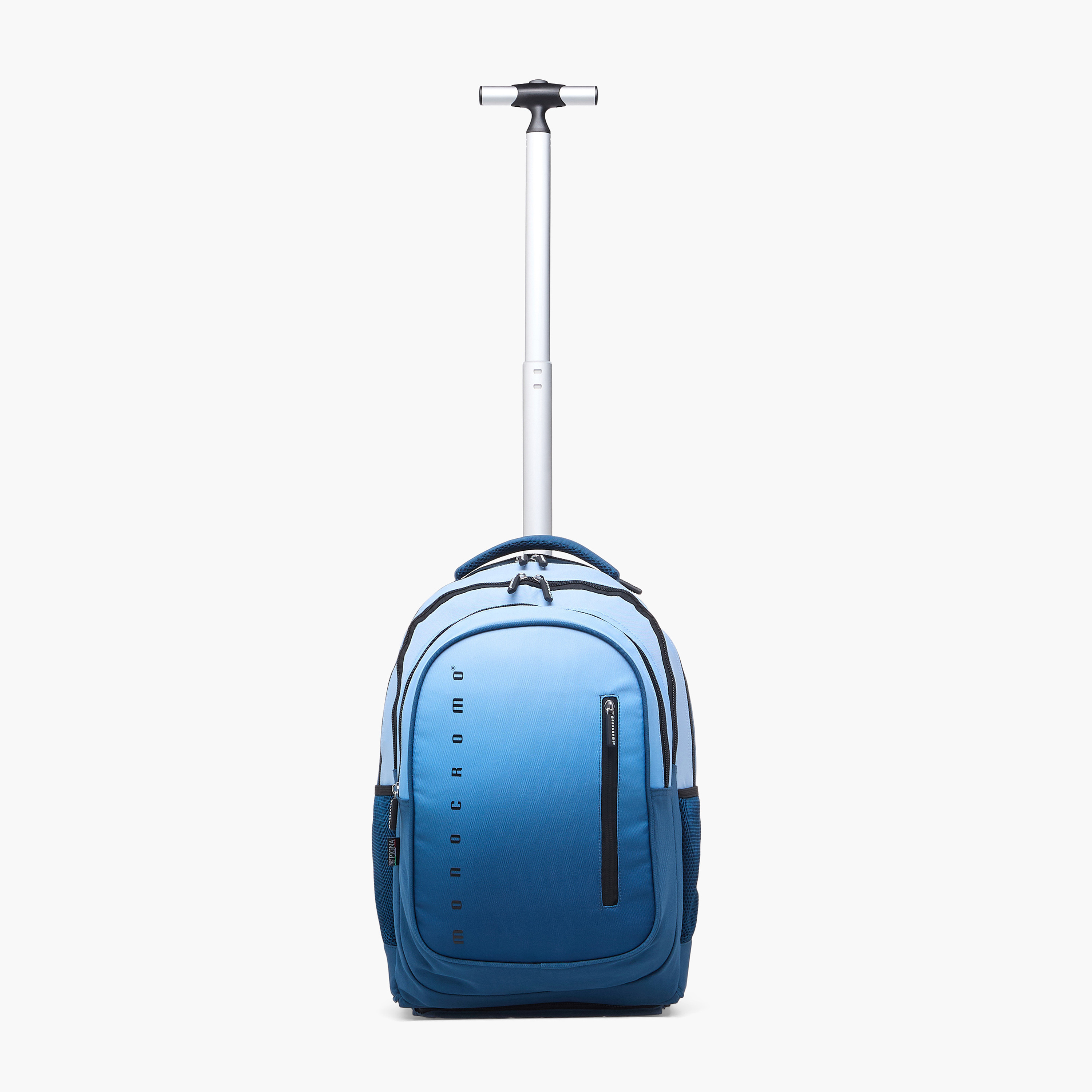 Monocromo Ombre Trolley Bag for Boys 8-13 Years with Retractable Handle - 19 inches-school-bagsandbackpacks-trolleybags-image-2
