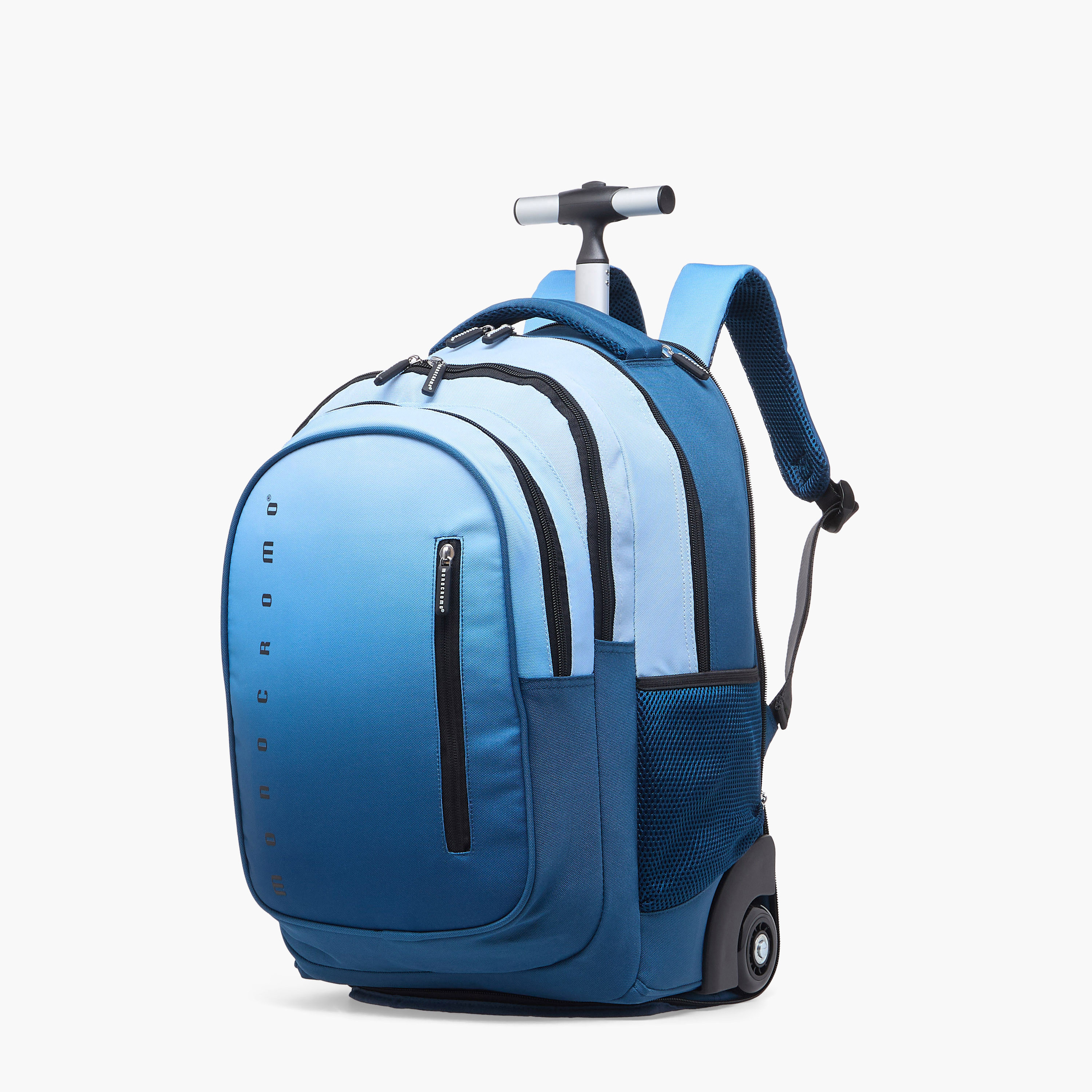 Monocromo Ombre Trolley Bag for Boys 8-13 Years with Retractable Handle - 19 inches-school-bagsandbackpacks-trolleybags-image-8