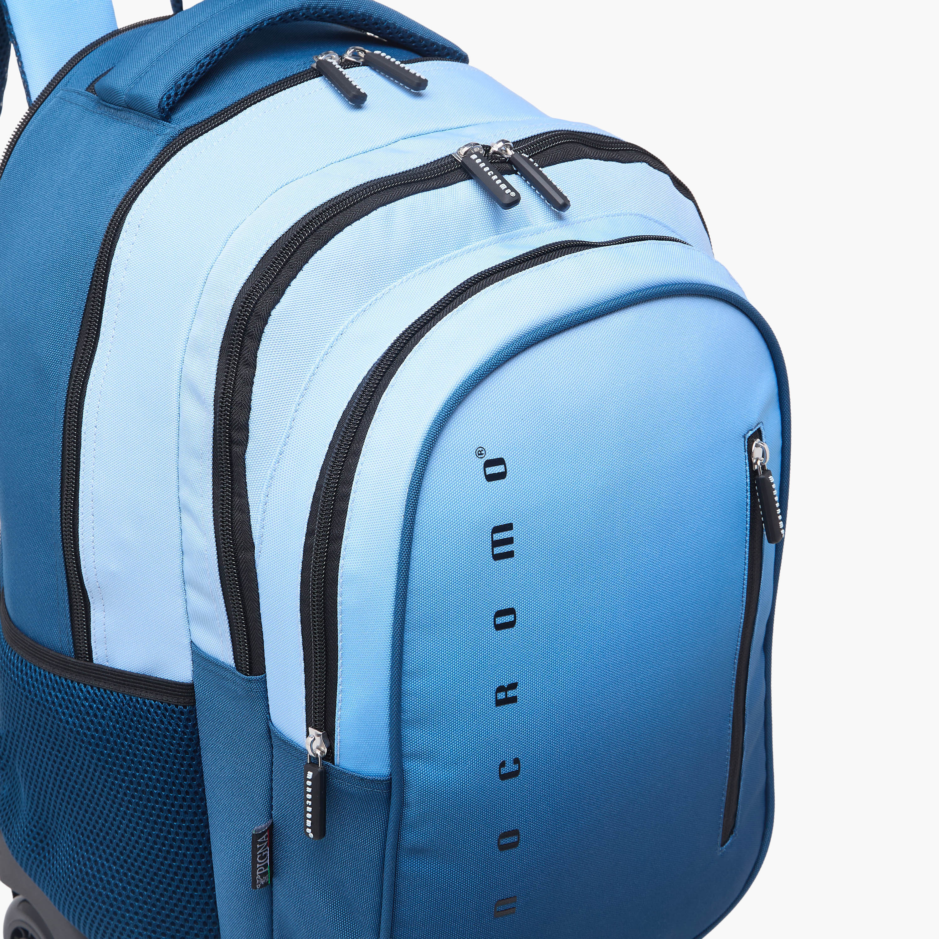 Monocromo Ombre Trolley Bag for Boys 8-13 Years with Retractable Handle - 19 inches-school-bagsandbackpacks-trolleybags-image-4
