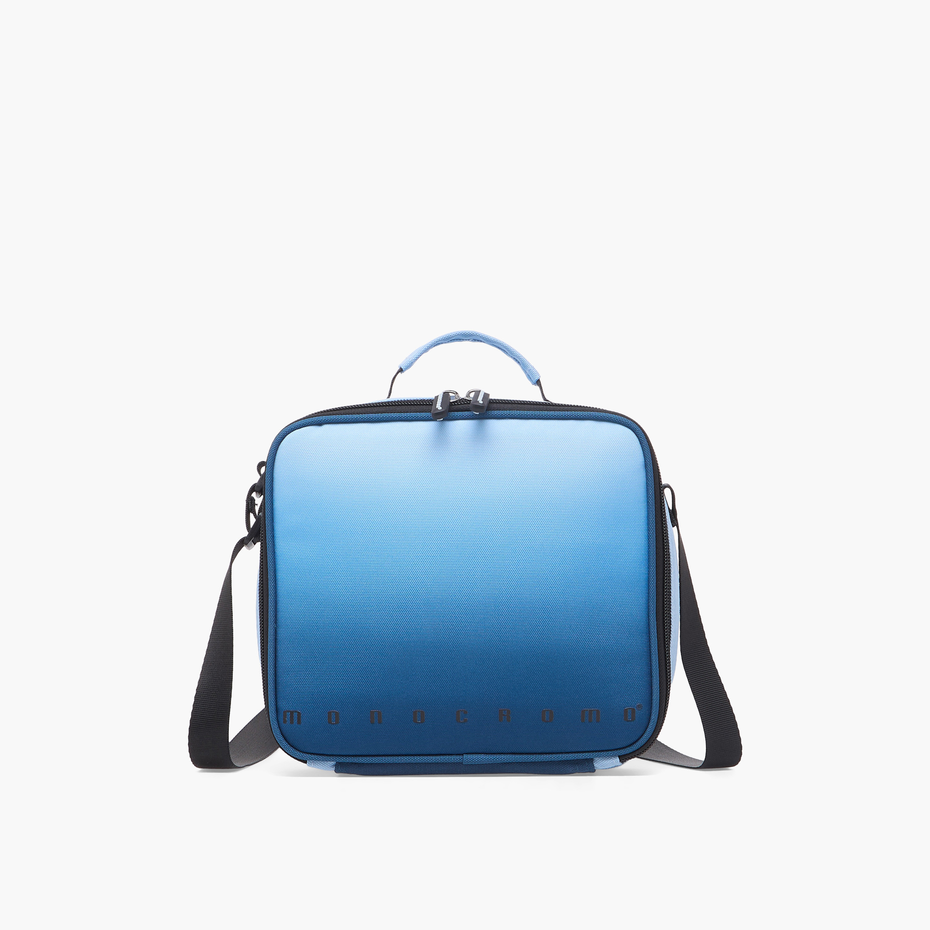 شنطة غداء مونوكروم أومبريه بحزام قابل للتعديل للبنات بعمر 8 إلى 13 سنة-school-lunchessentials-lunchbags-image-1