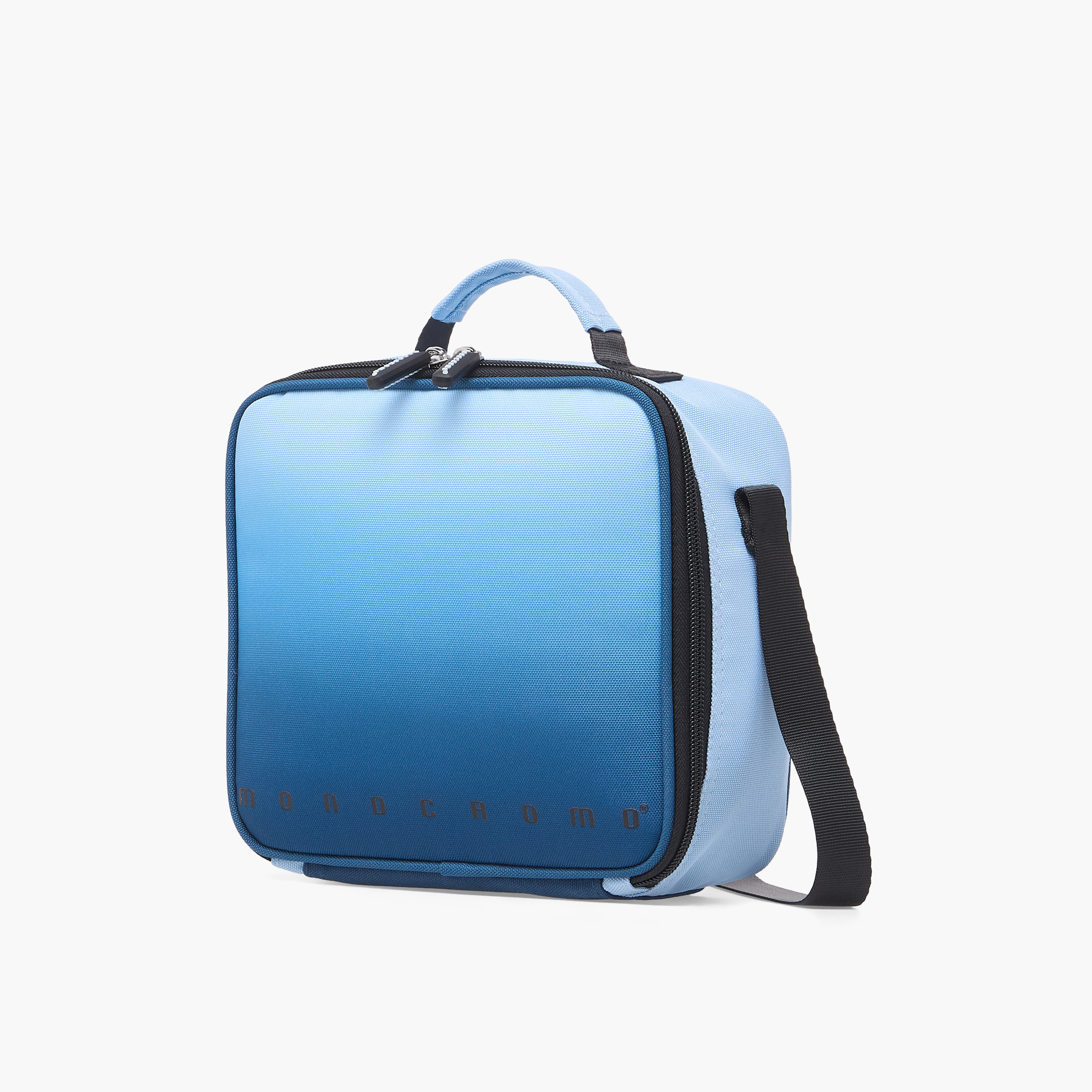 شنطة غداء مونوكروم أومبريه بحزام قابل للتعديل للبنات بعمر 8 إلى 13 سنة-school-lunchessentials-lunchbags-image-2