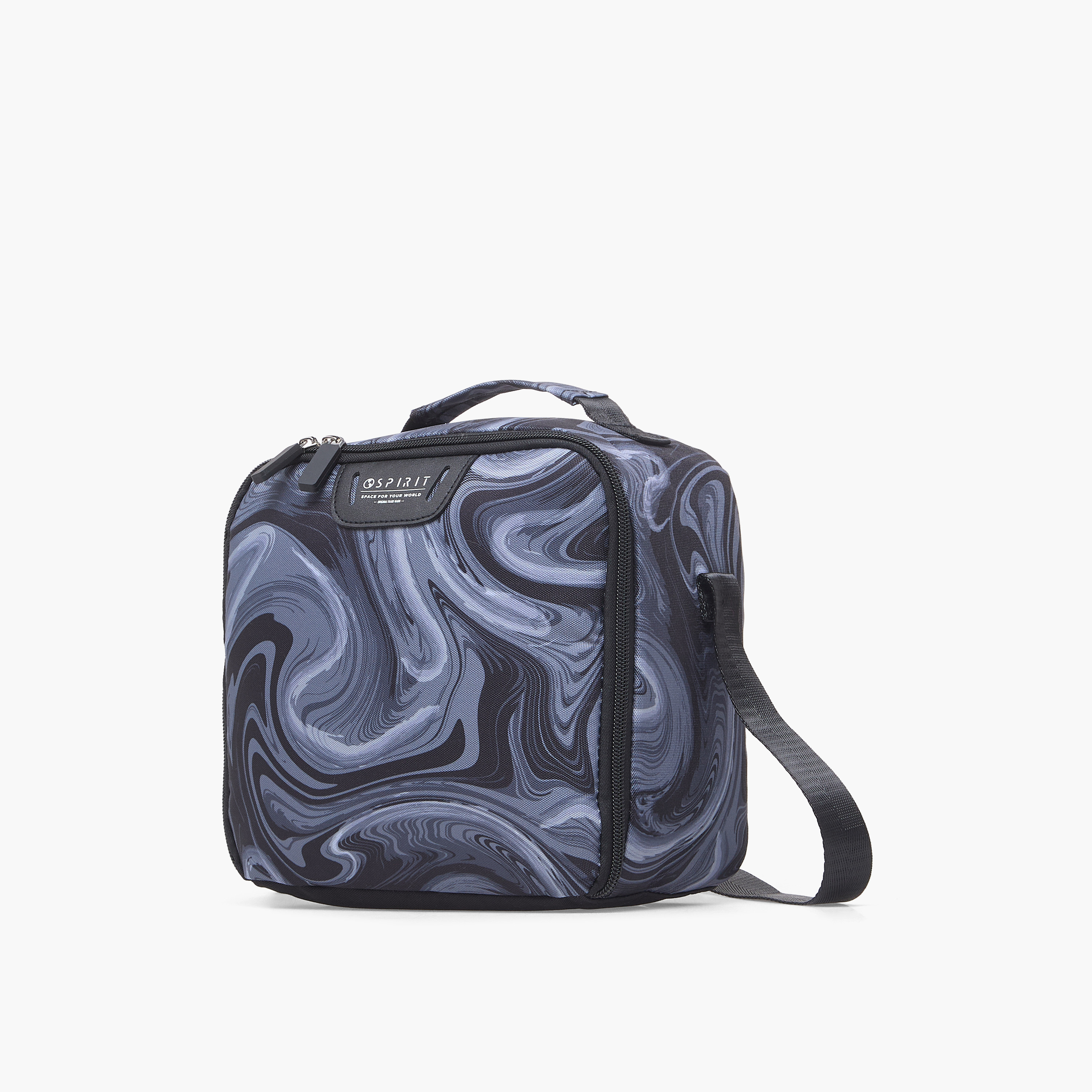 شنطة غداء بطبعات رخامية للأولاد بعمر 8 إلى 13 سنة مع إغلاق بسحاب من سبيريت-school-lunchessentials-lunchbags-image-2