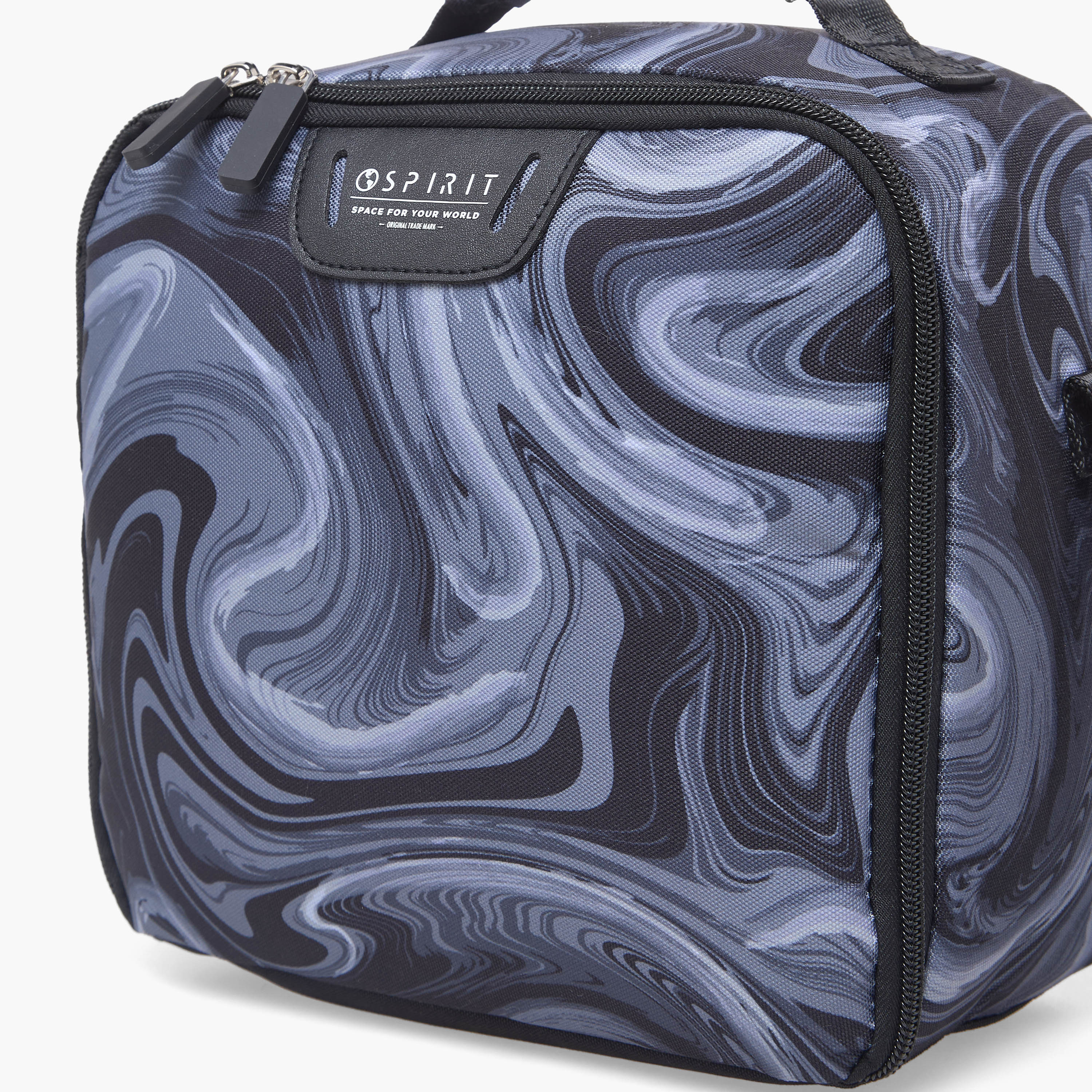 شنطة غداء بطبعات رخامية للأولاد بعمر 8 إلى 13 سنة مع إغلاق بسحاب من سبيريت-school-lunchessentials-lunchbags-image-3