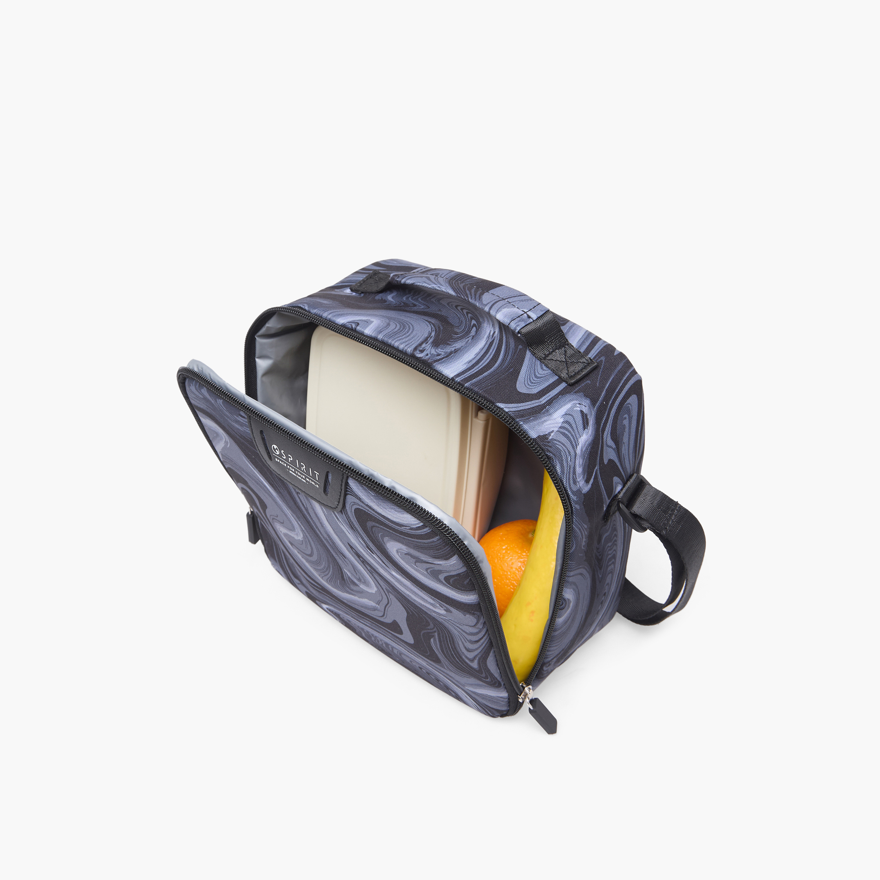 شنطة غداء بطبعات رخامية للأولاد بعمر 8 إلى 13 سنة مع إغلاق بسحاب من سبيريت-school-lunchessentials-lunchbags-image-4