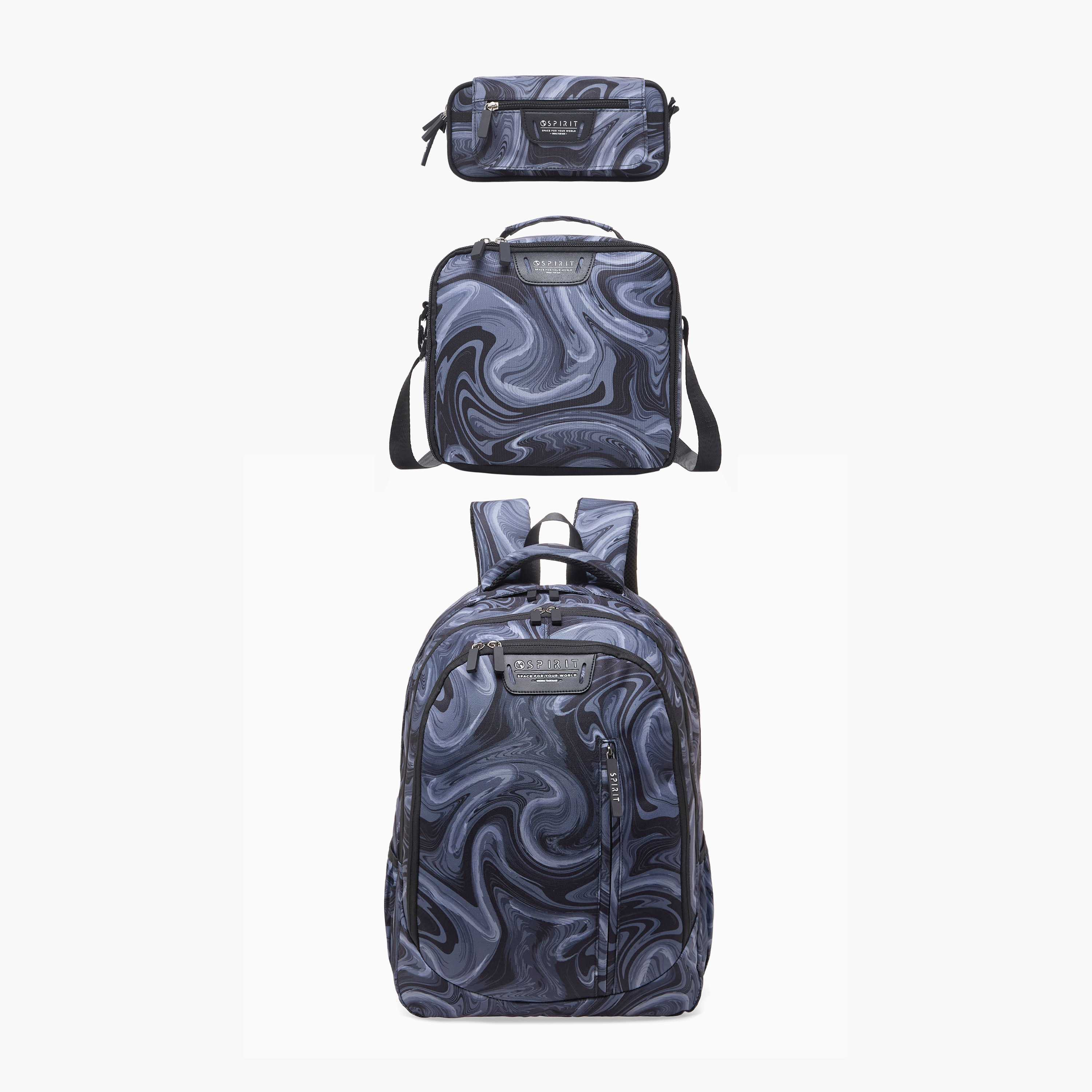 شنطة غداء بطبعات رخامية للأولاد بعمر 8 إلى 13 سنة مع إغلاق بسحاب من سبيريت-school-lunchessentials-lunchbags-image-8