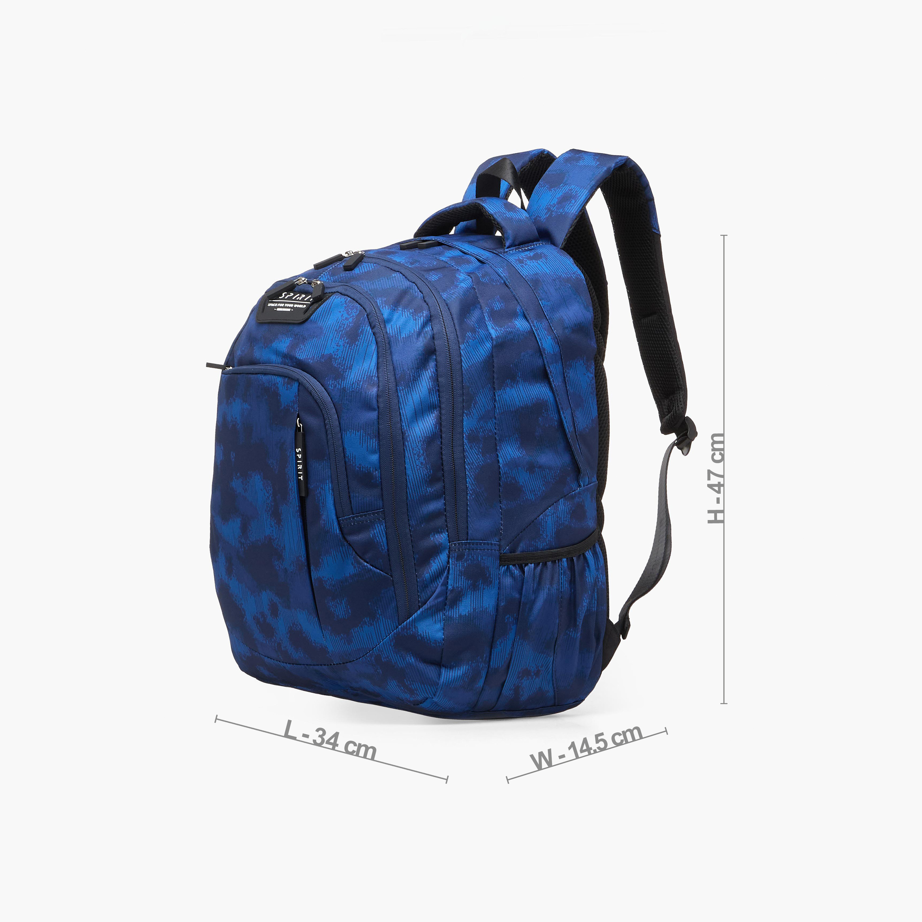 شنطة ظهر للأولاد 8-13 سنة بأحزمة كتف قابلة للتعديل وطبعات سبيريت - 19 بوصة-school-bagsandbackpacks-backpacks-image-7