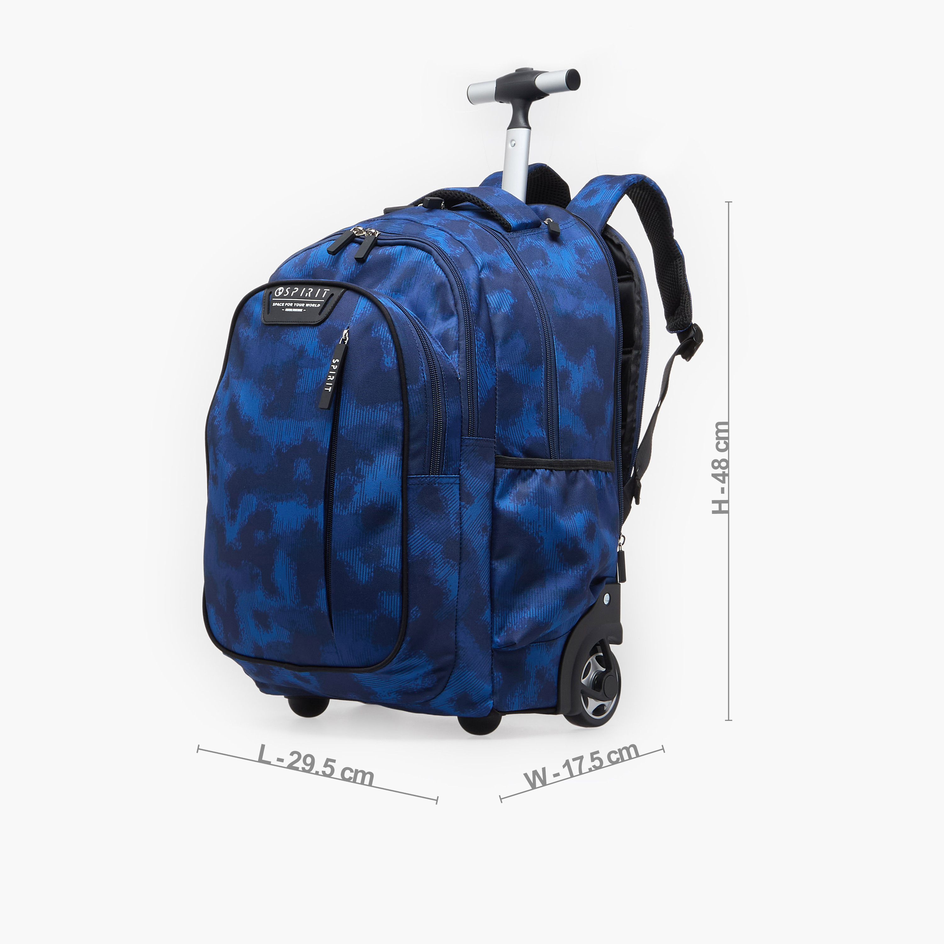 شنطة ترولي بطبعة سبيريت للأولاد من 8-13 سنة بمقبض قابل للسحب - 19 بوصة-school-bagsandbackpacks-trolleybags-image-10