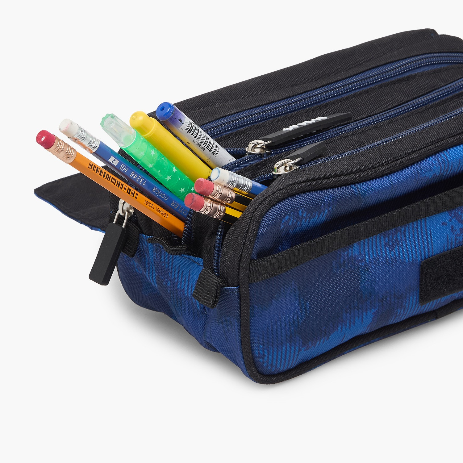 Spirit Printed Pencil Pouch with 3 Compartments-school-stationery-pencilcases-image-6