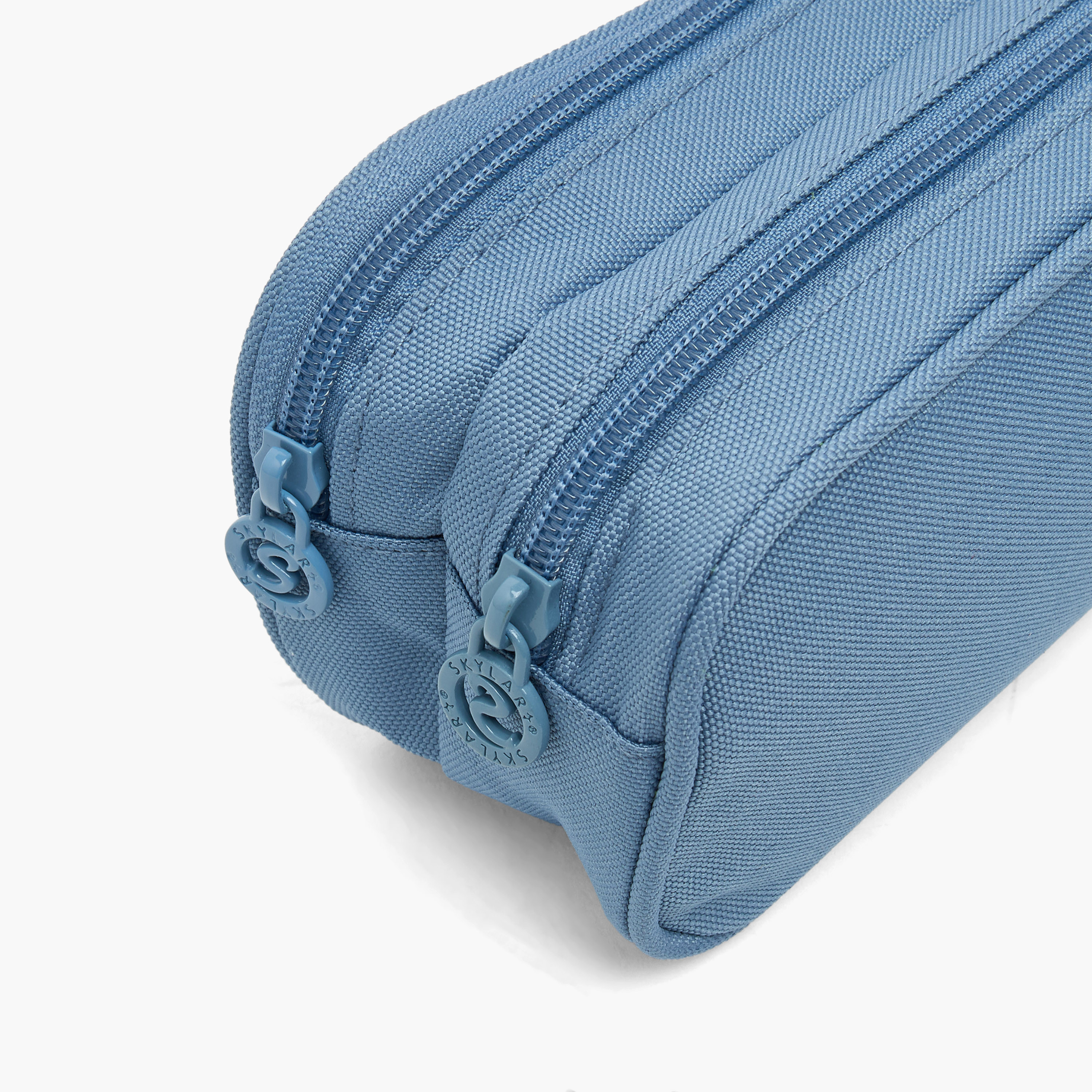 Skylar Robot Print Pencil Pouch with 2 Compartments-school-stationery-pencilcases-image-5