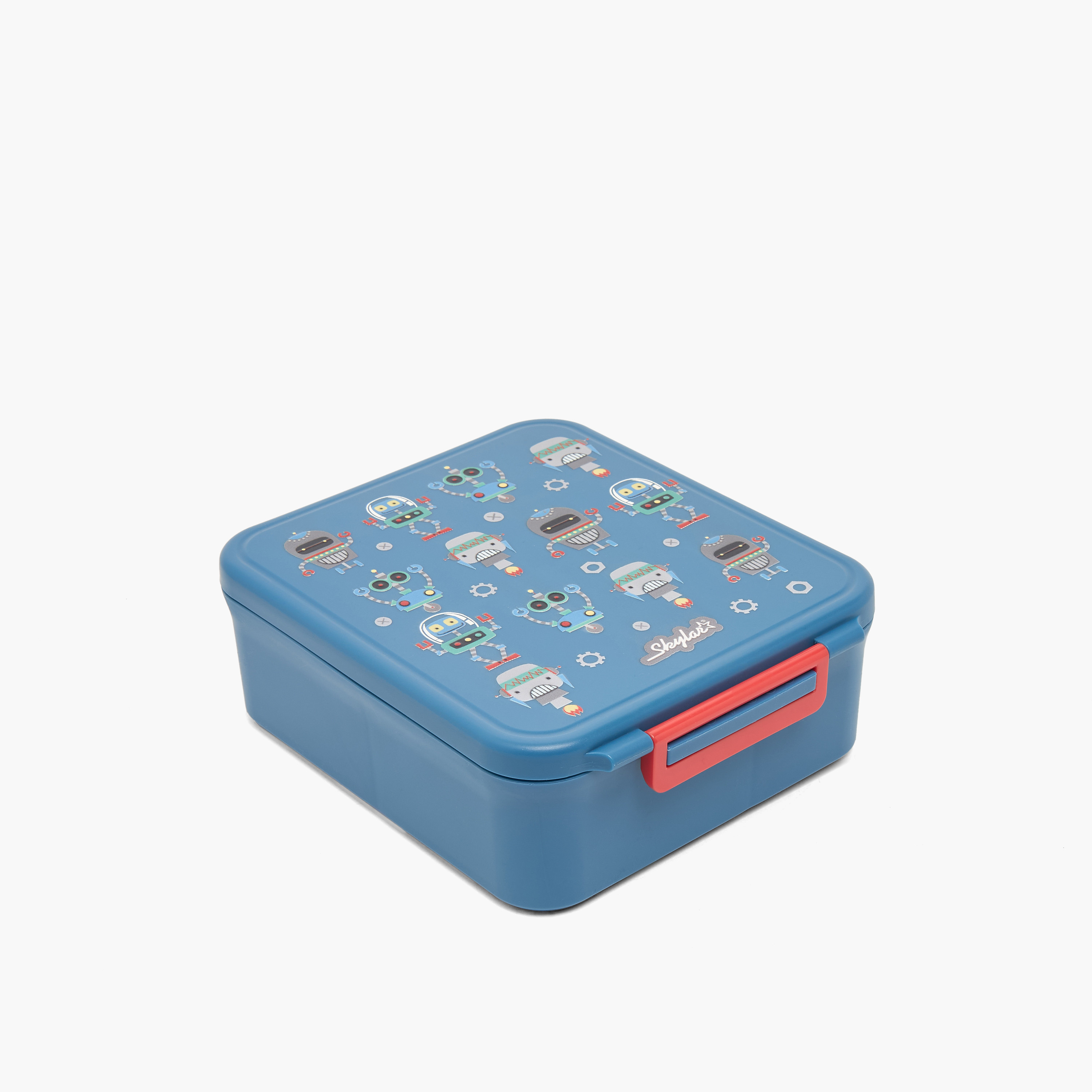 صندوق غداء بينتو بطبعة روبوت سكايلار للأولاد مع أدوات مائدة-school-lunchessentials-lunchboxes-image-10