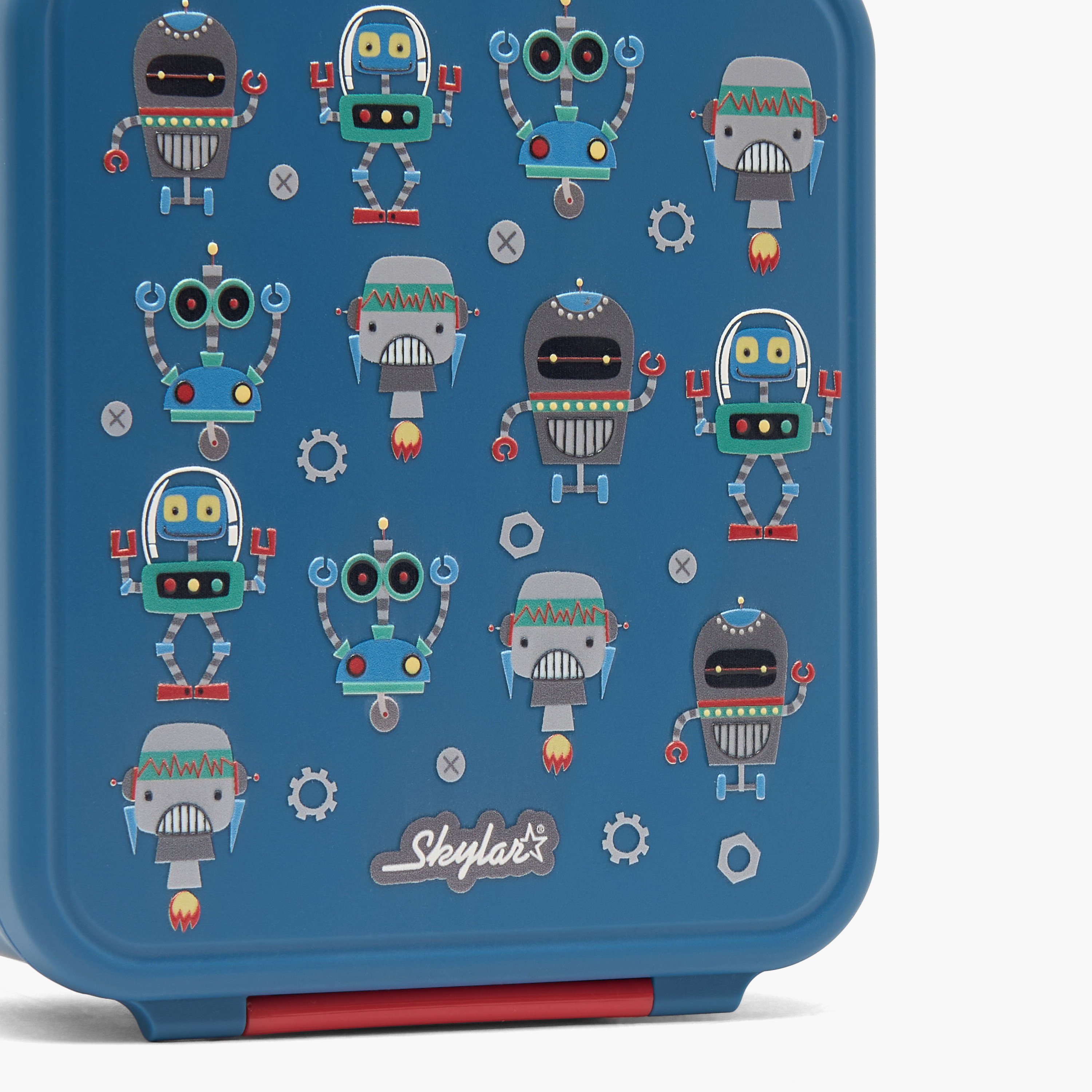 صندوق غداء بينتو بطبعة روبوت سكايلار للأولاد مع أدوات مائدة-school-lunchessentials-lunchboxes-image-4