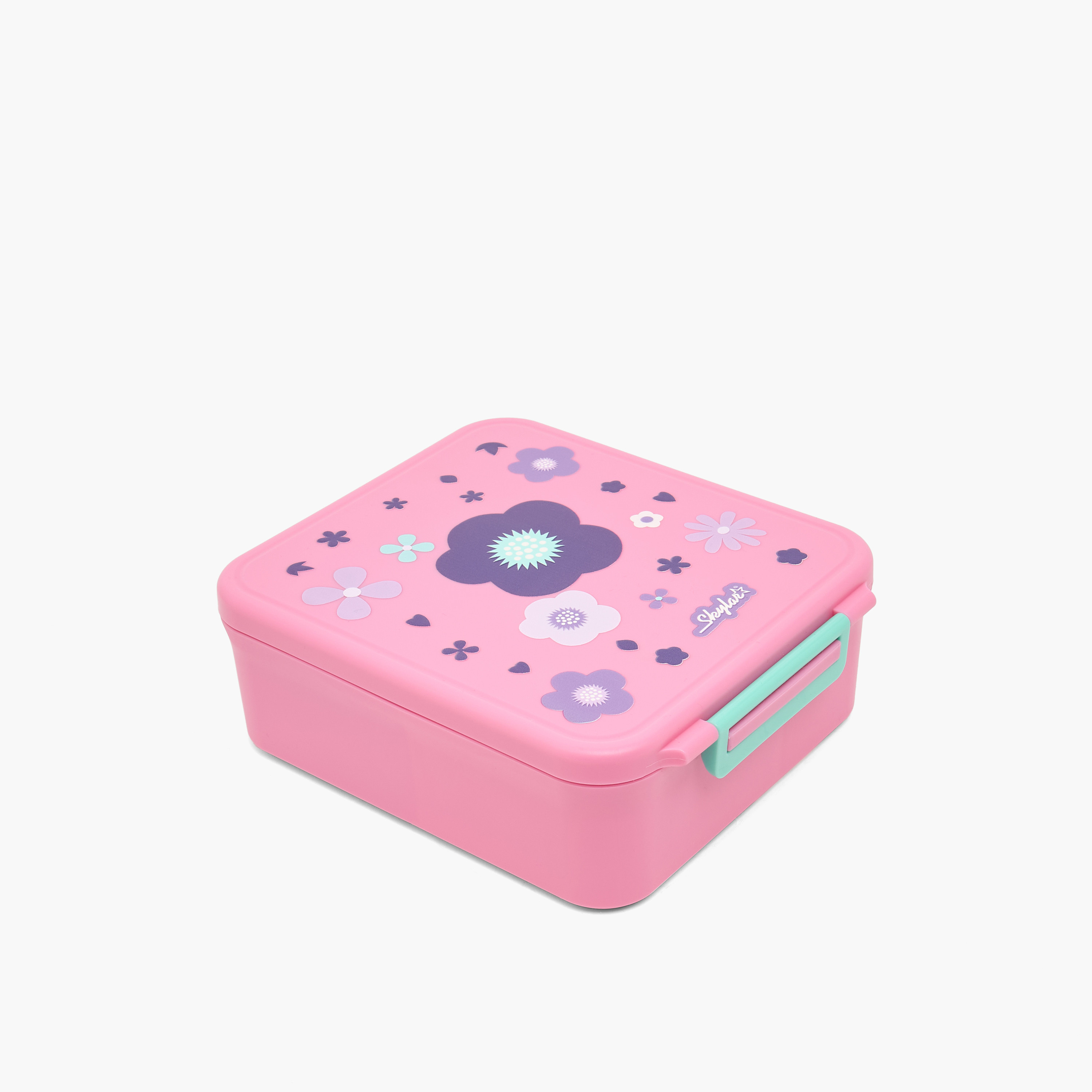 Skylar Floral Print Bento Lunch Box for Girls with Cutlery-school-lunchessentials-lunchboxes-image-11